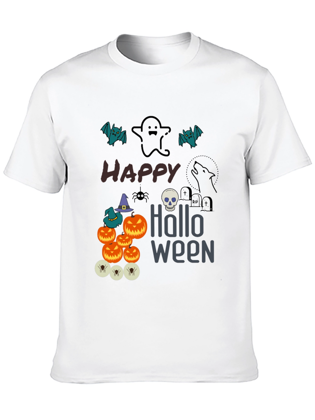 Happy Halloween Graphic T-Shirt