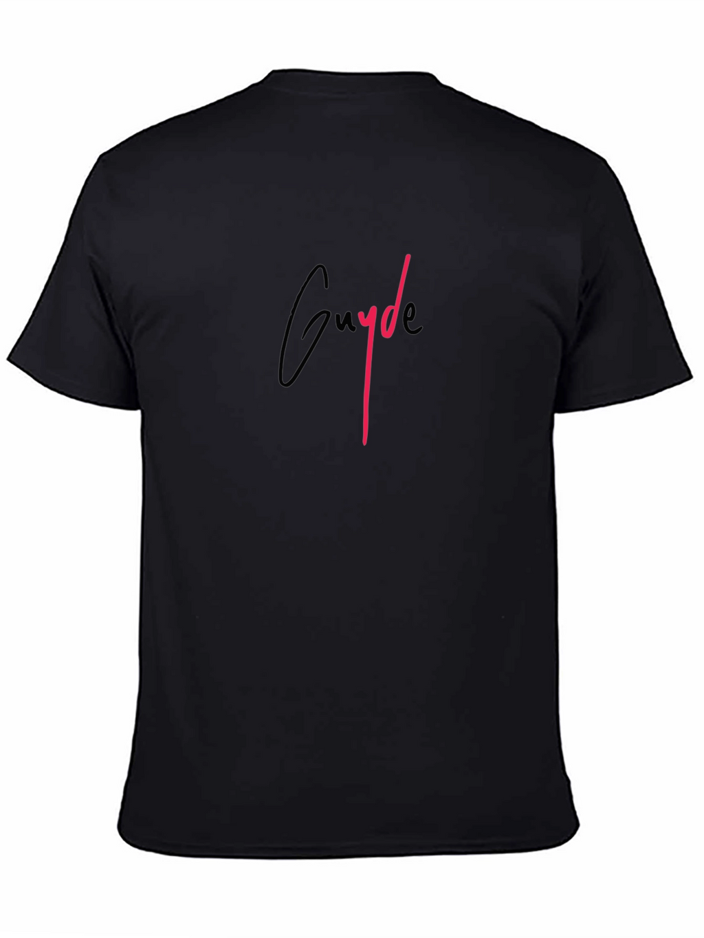 Guyde Black Tee - Casual Fashion