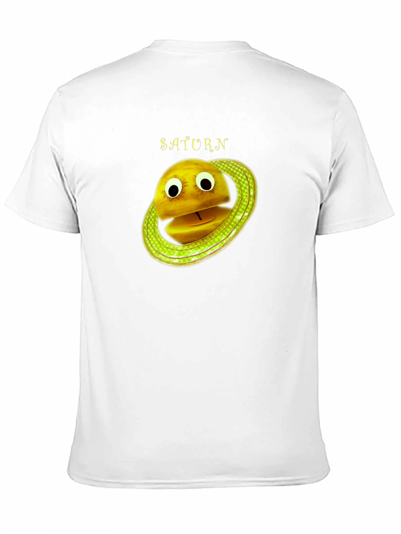 Saturn Cartoon Planet T-Shirt