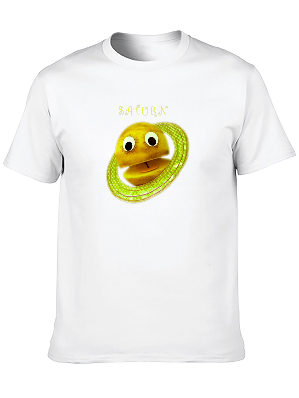 Saturn Cartoon Planet T-Shirt