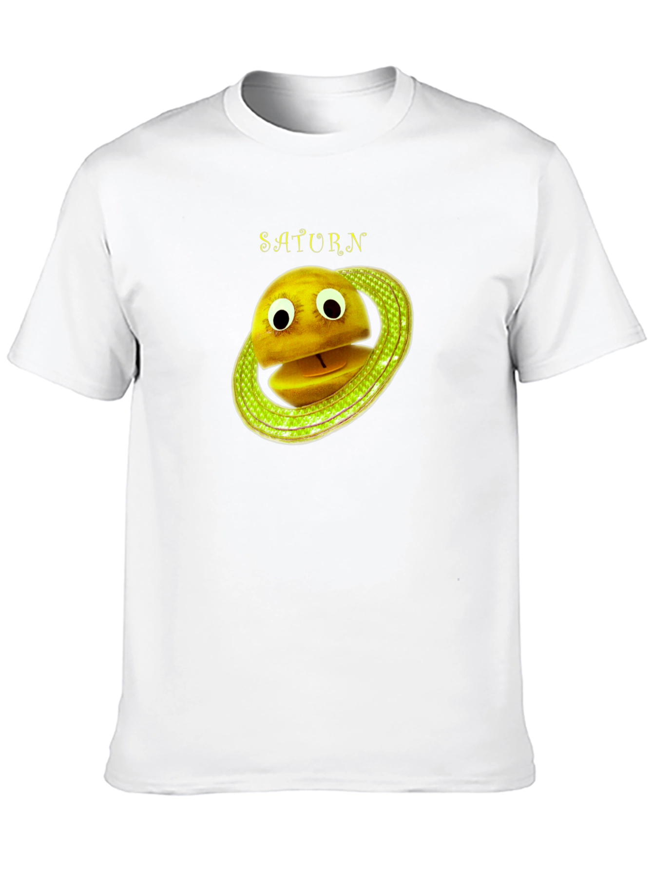 Saturn Cartoon Planet T-Shirt