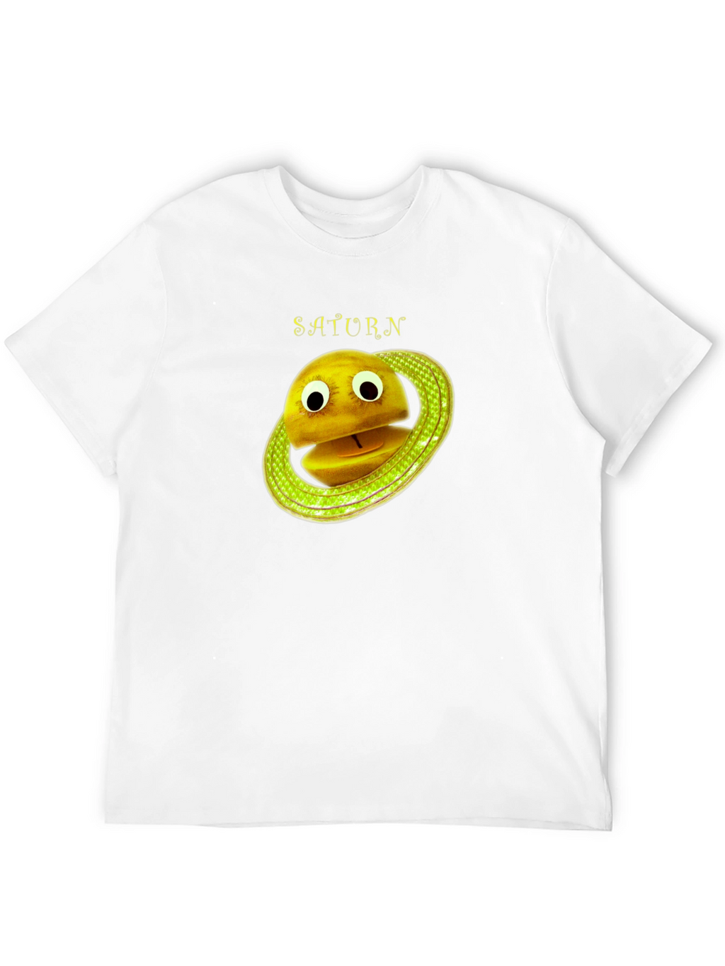 Saturn Cartoon Planet T-Shirt