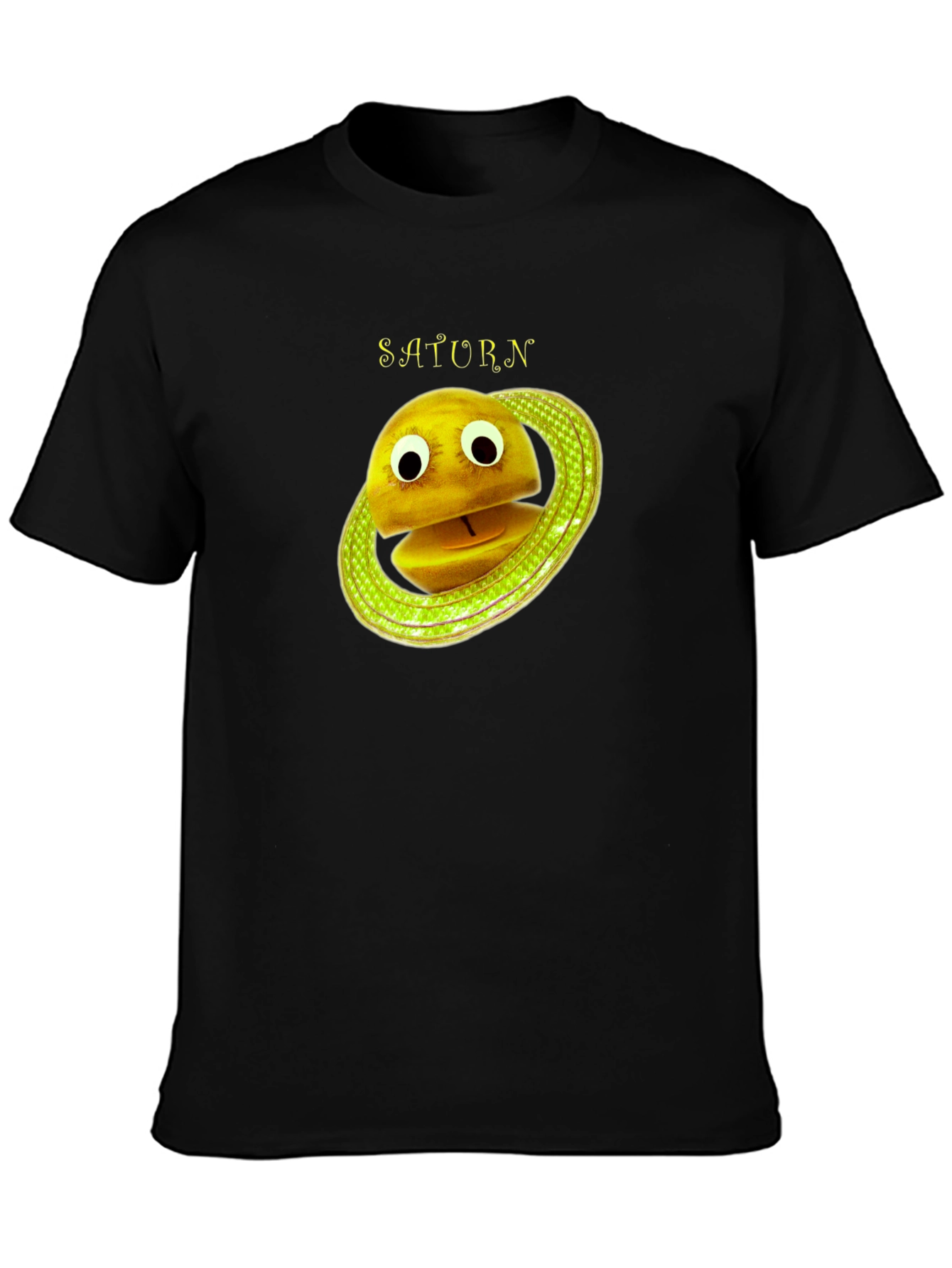 Saturn Cartoon Planet T-Shirt