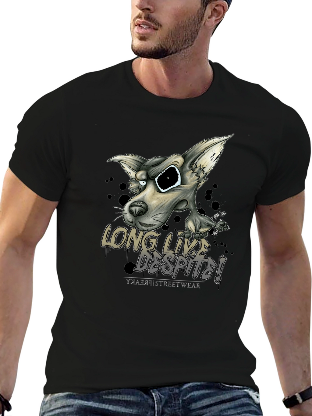 Long Live Despite T-Shirt Streetwear Design