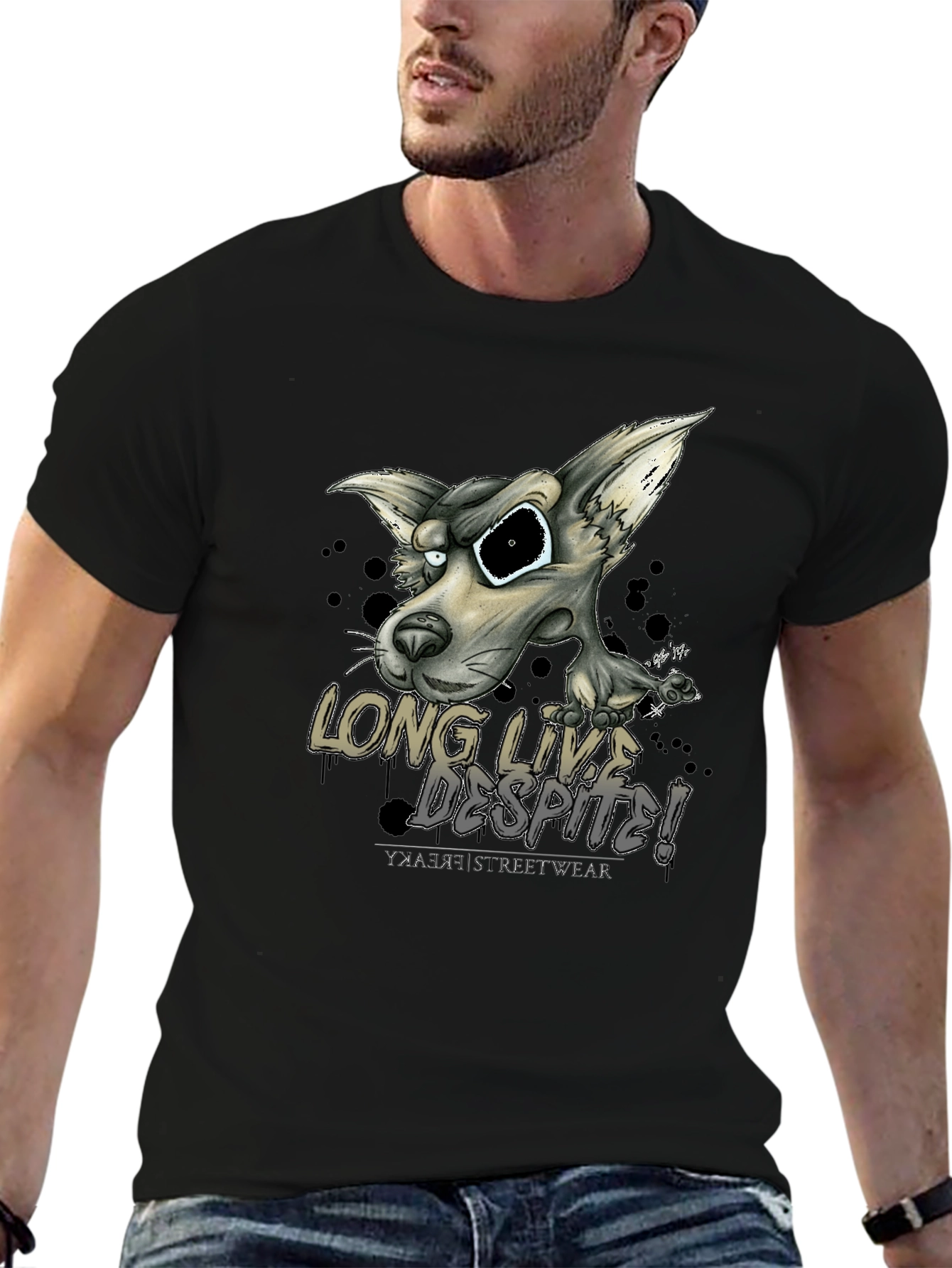 Long Live Despite T-Shirt Streetwear Design
