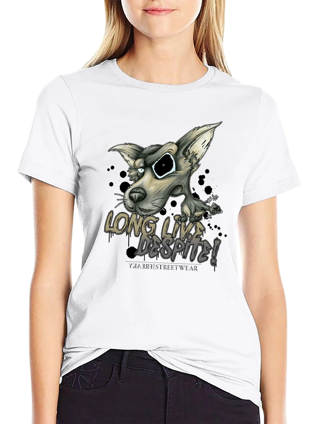 Long Live Despite T-Shirt Streetwear Design