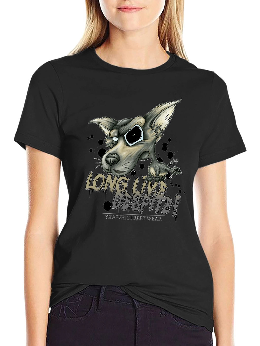 Long Live Despite T-Shirt Streetwear Design
