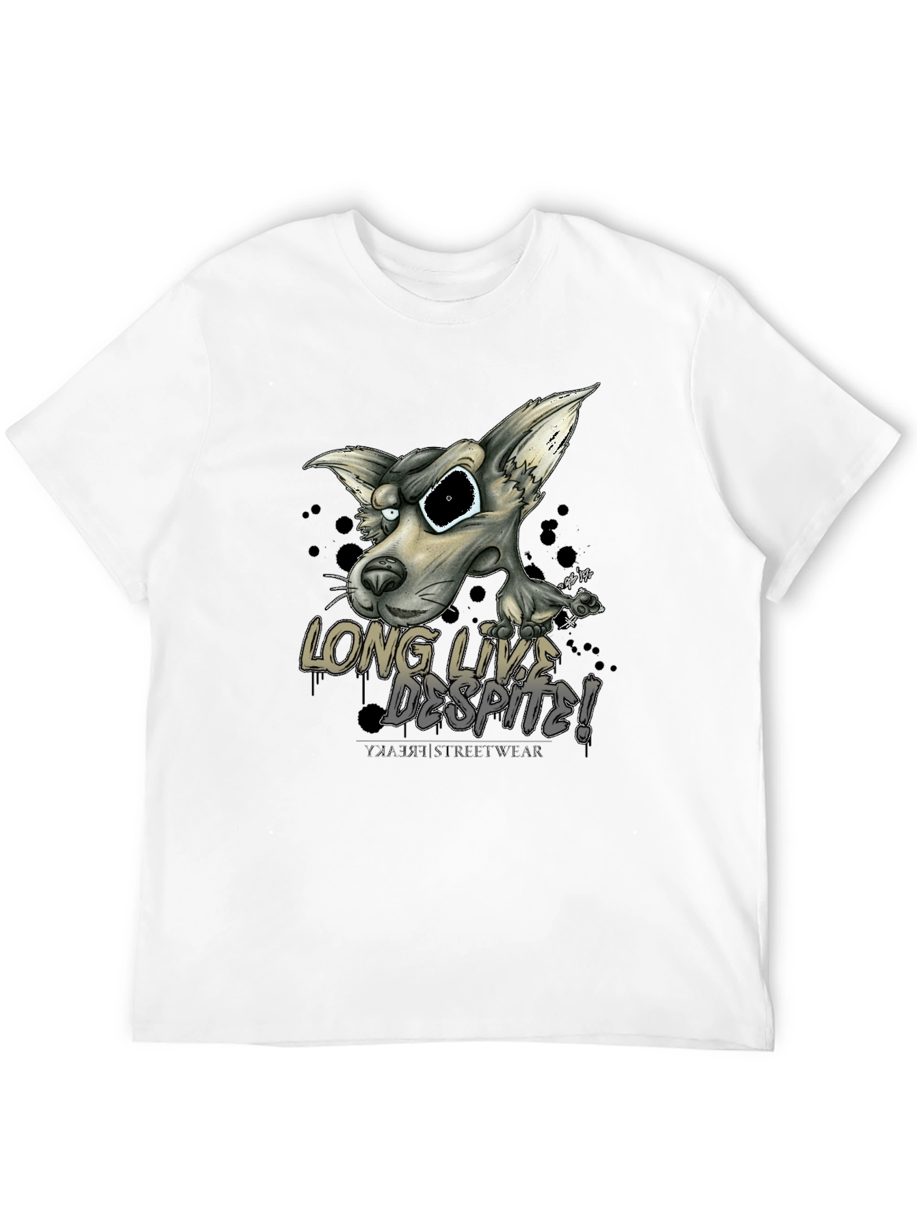Long Live Despite T-Shirt Streetwear Design