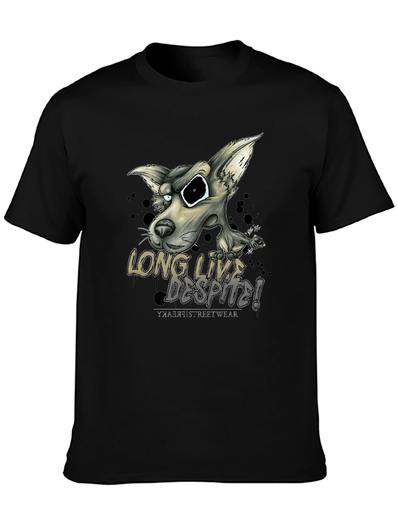 Long Live Despite T-Shirt Streetwear Design