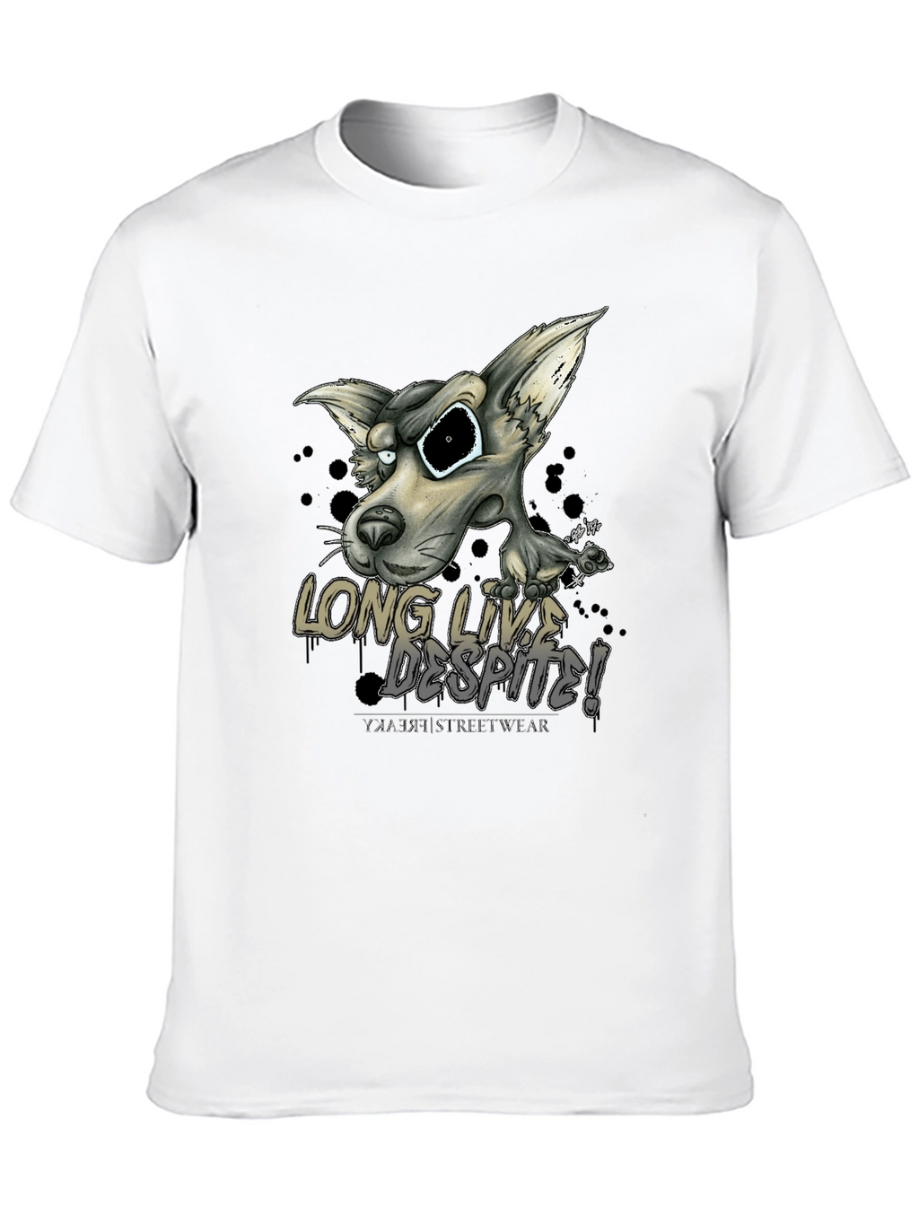 Long Live Despite T-Shirt Streetwear Design
