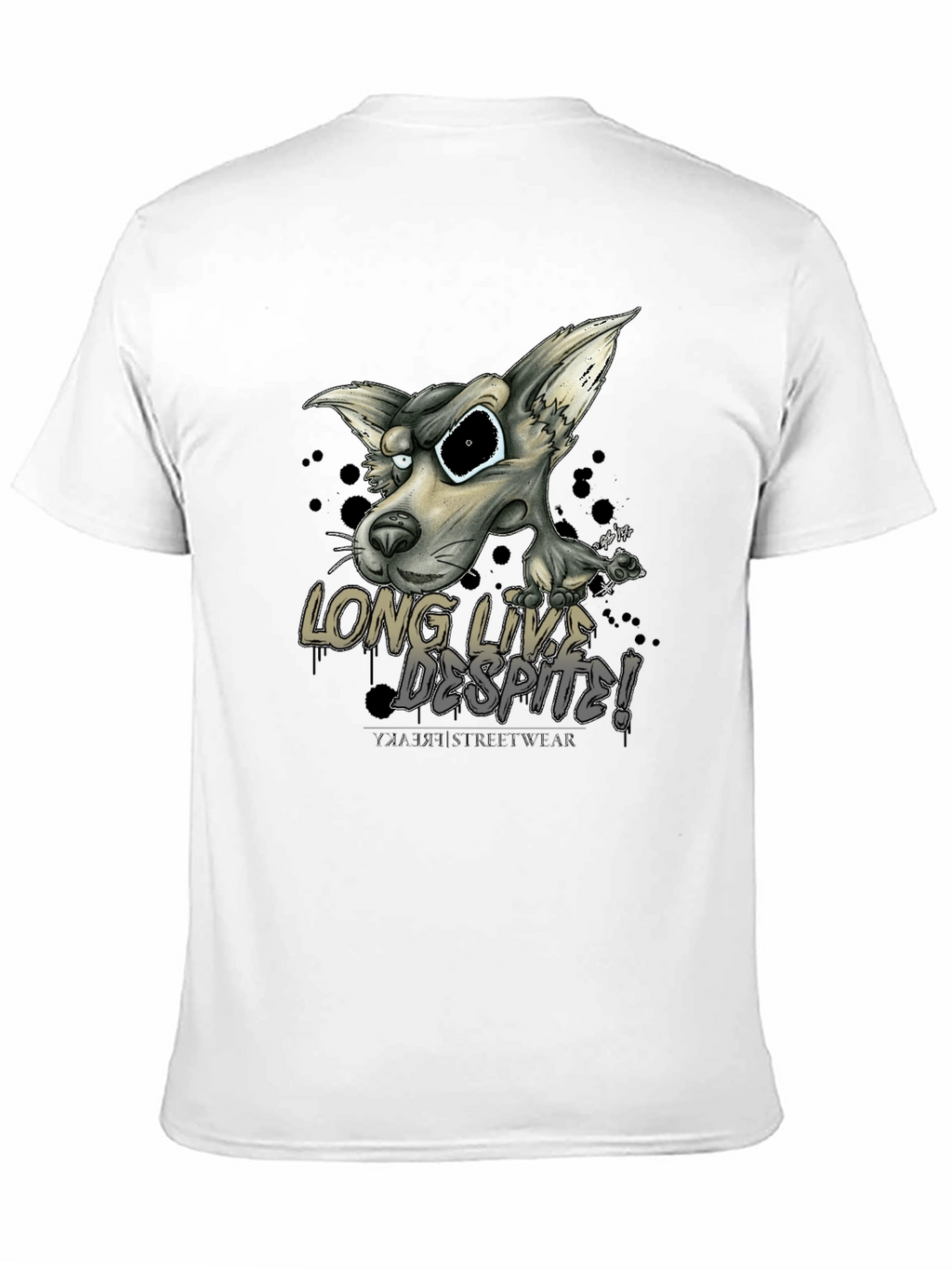 Long Live Despite T-Shirt Streetwear Design