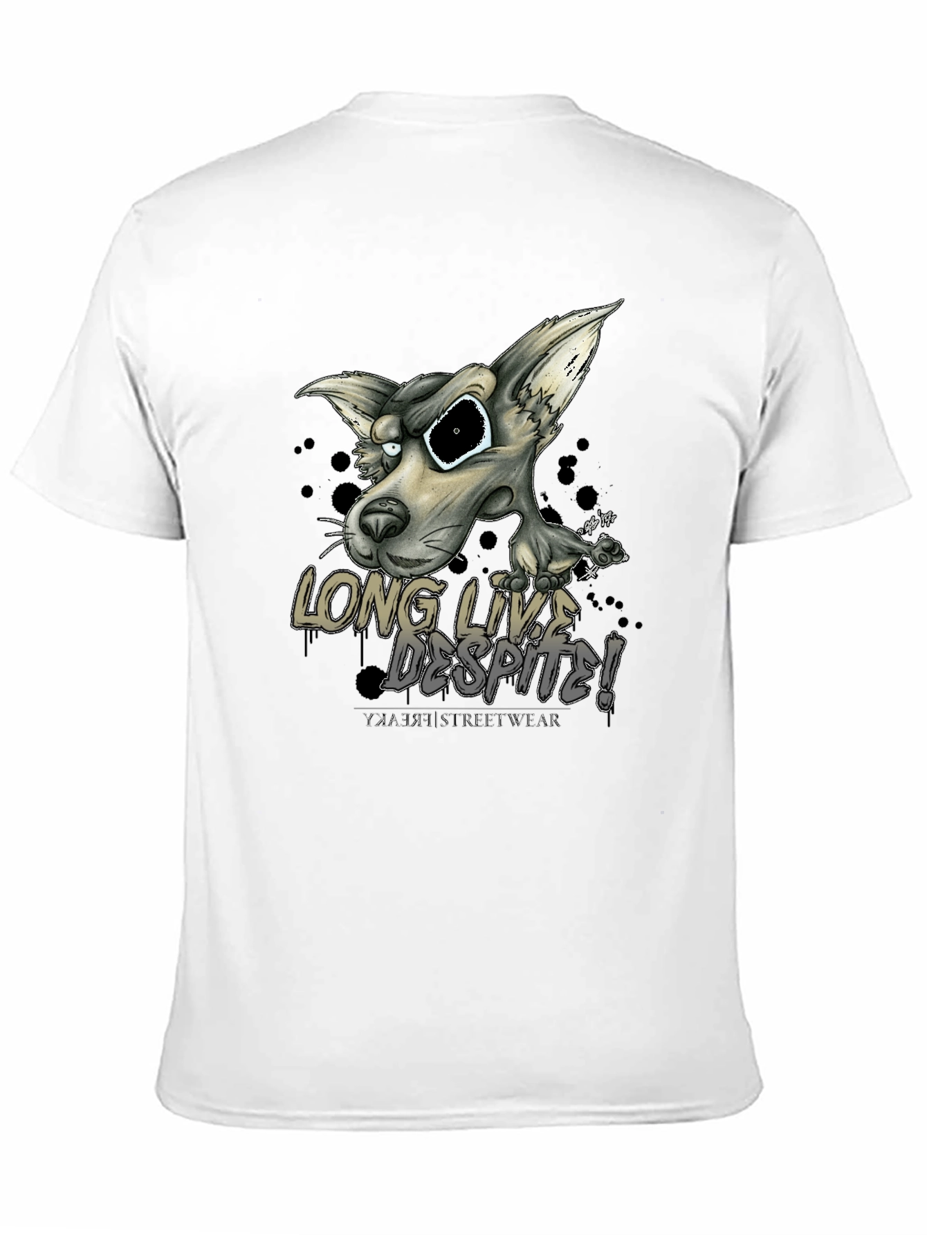 Long Live Despite T-Shirt Streetwear Design