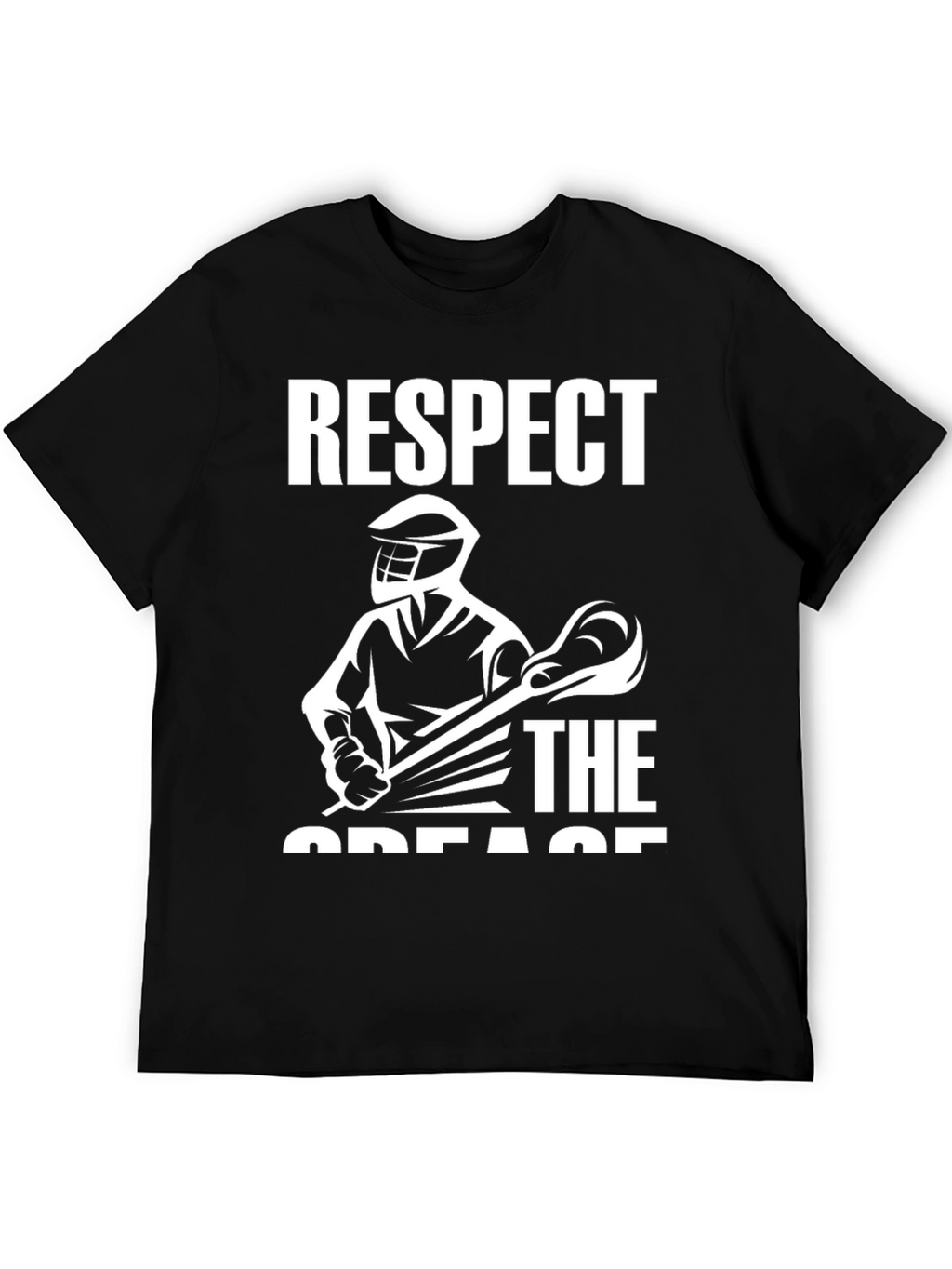 Respect The Crease Lacrosse Graphic Tee
