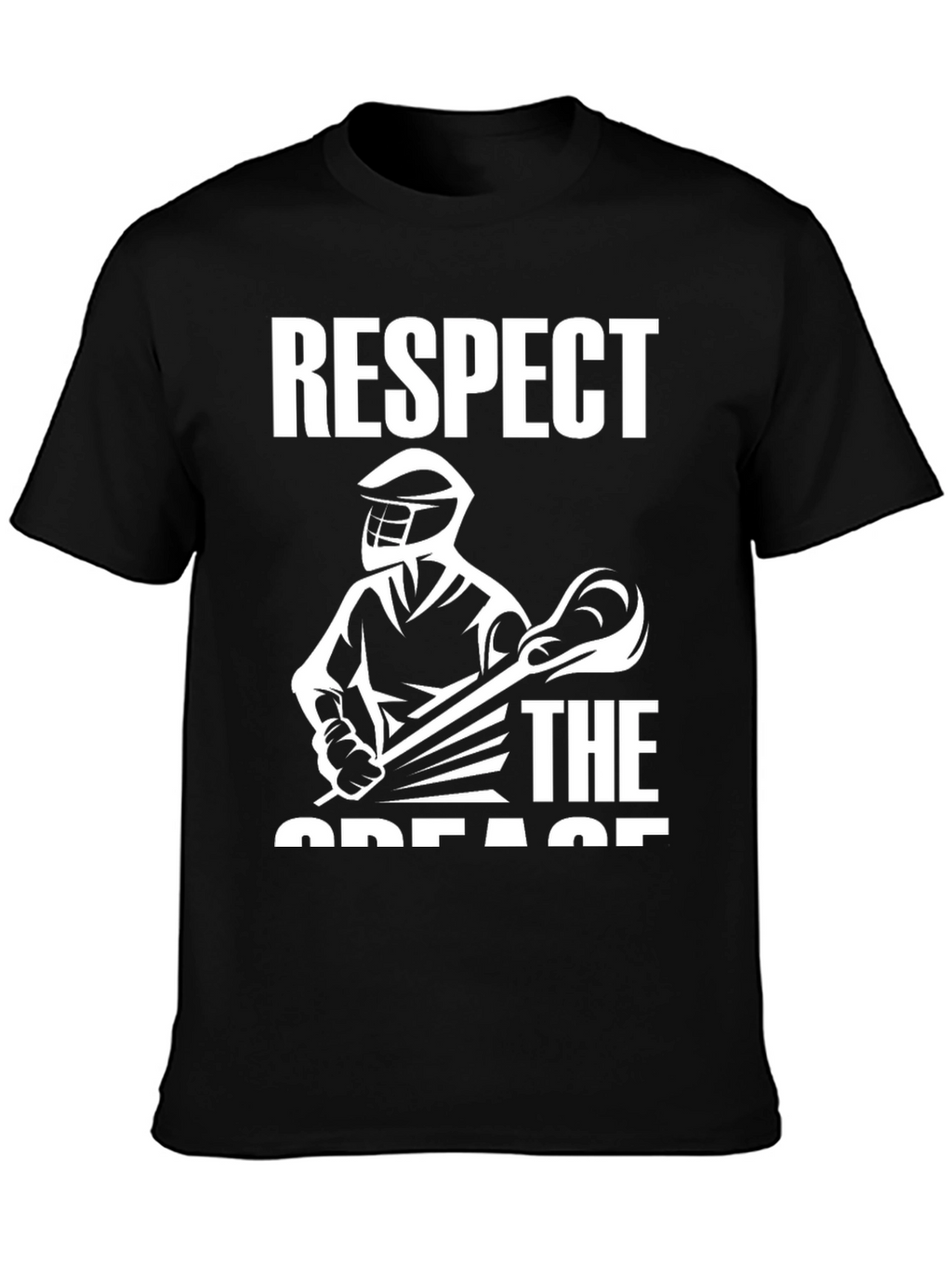 Respect The Crease Lacrosse Graphic Tee