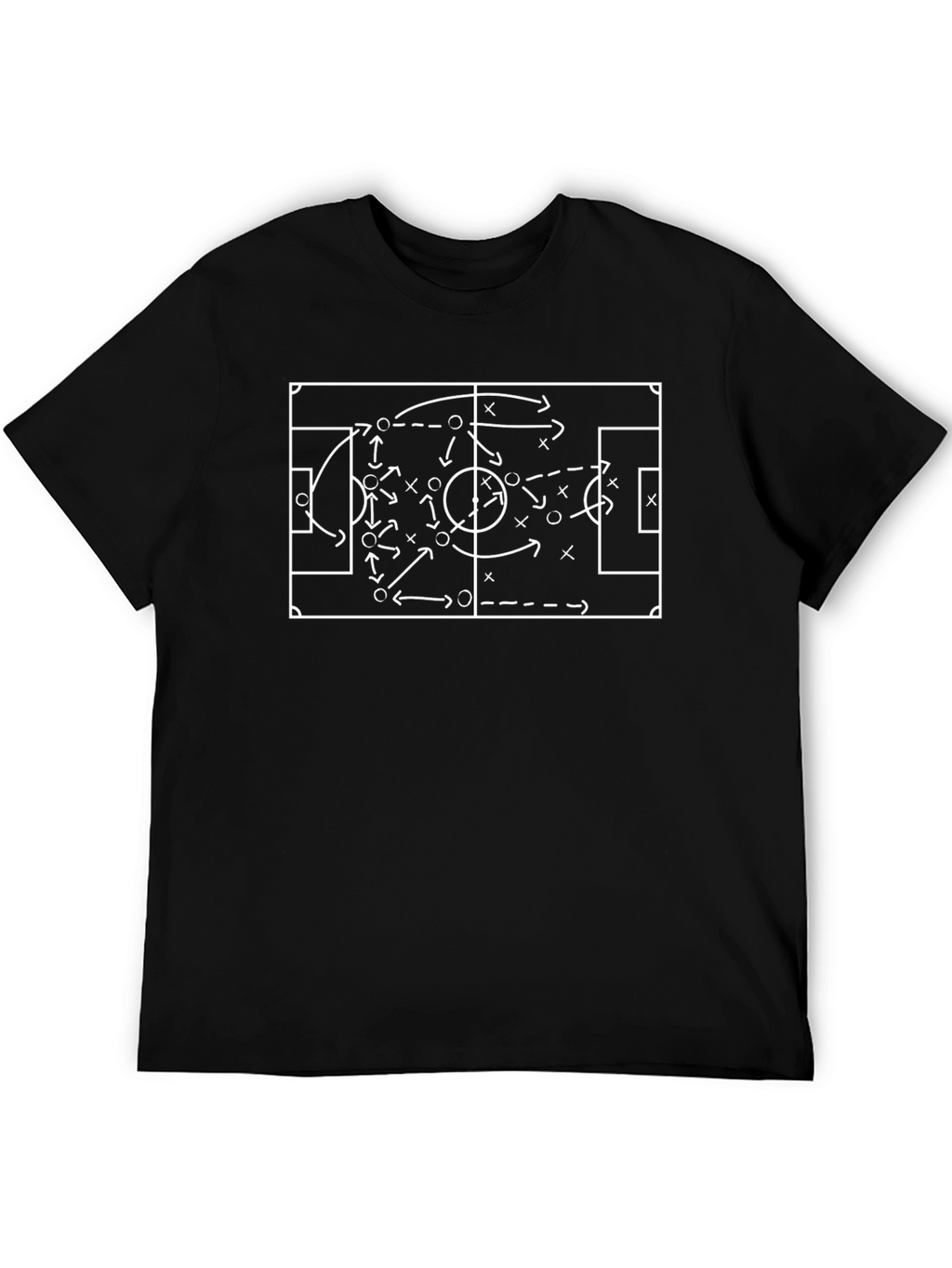 Soccer Strategy Graphic T-Shirt