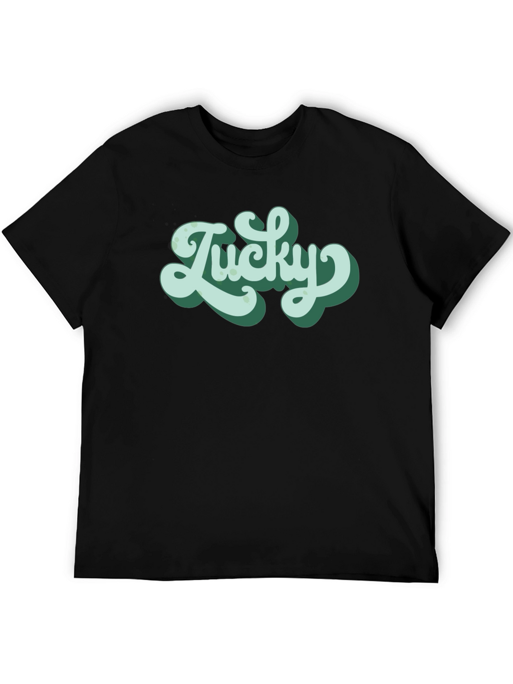 Lucky Graphic Tee - Retro Style