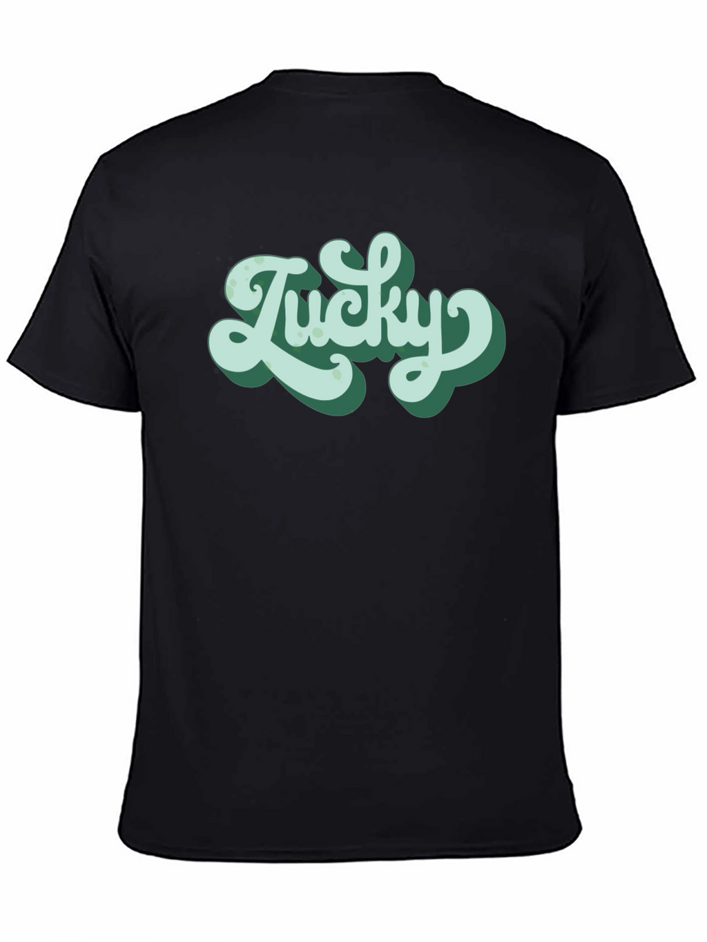 Lucky Graphic Tee - Retro Style