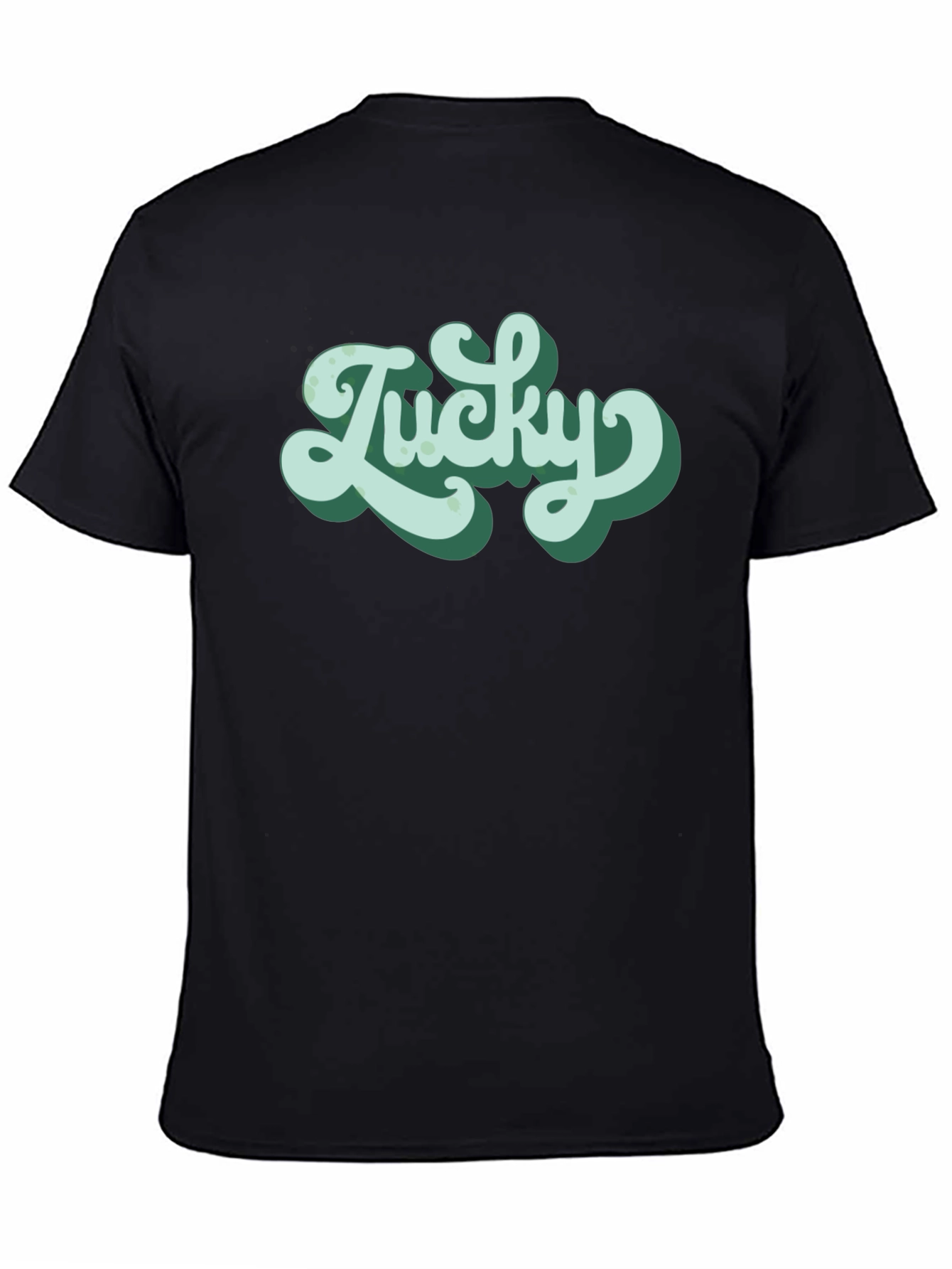 Lucky Graphic Tee - Retro Style