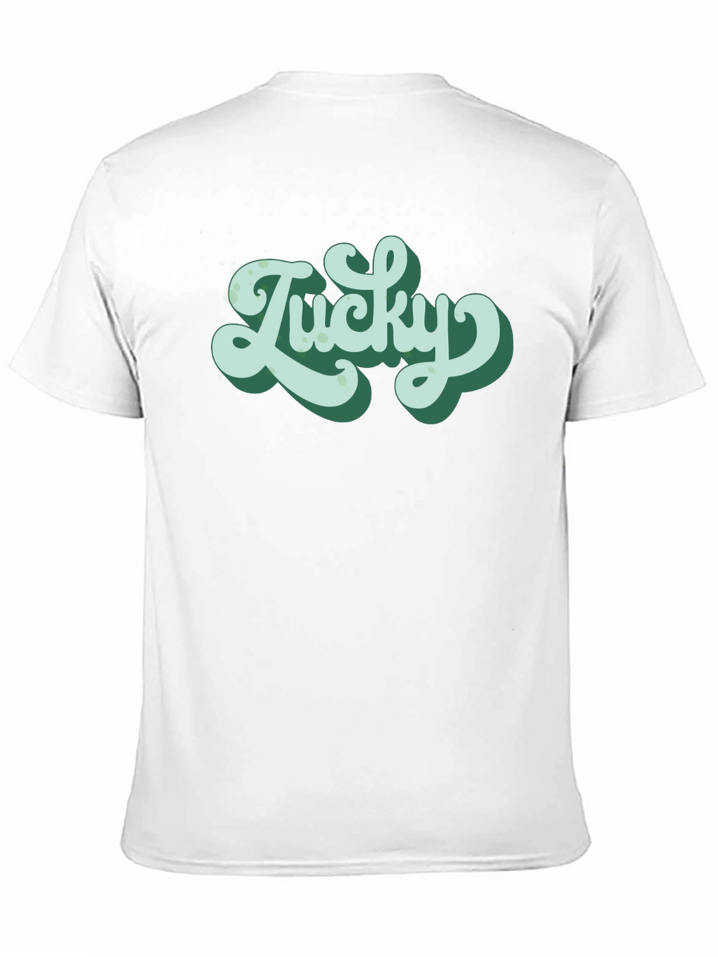 Lucky Graphic Tee - Retro Style