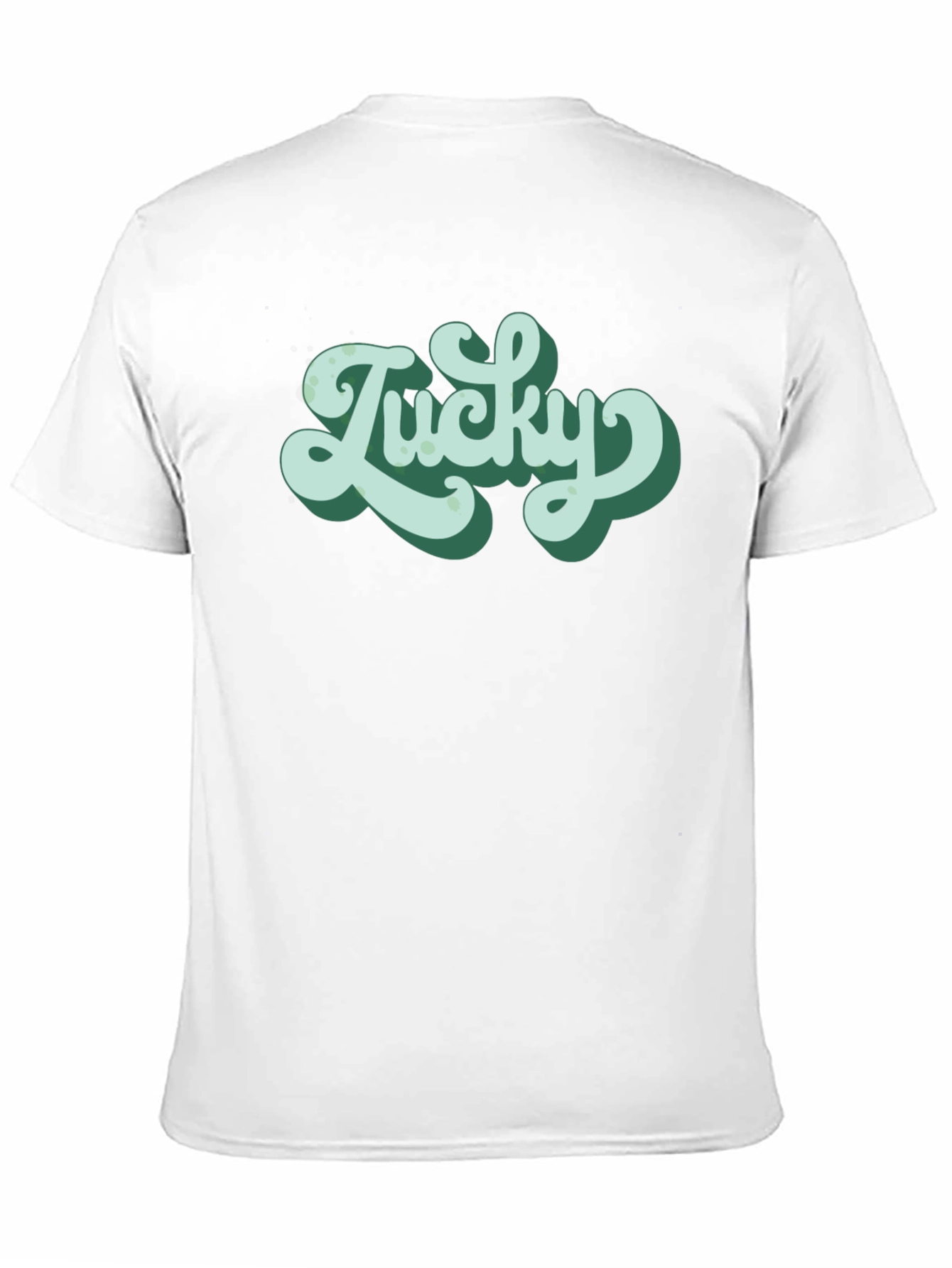 Lucky Graphic Tee - Retro Style