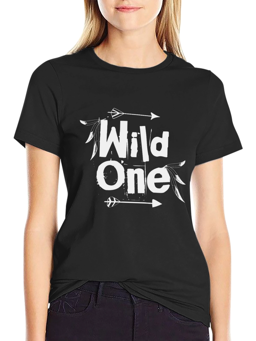 Wild One T-Shirt - Black Graphic Tee
