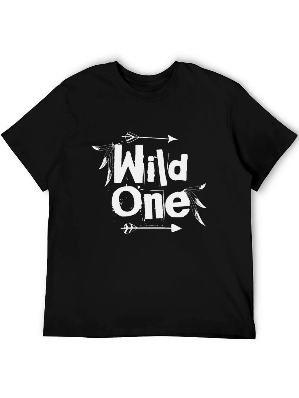 Wild One T-Shirt - Black Graphic Tee