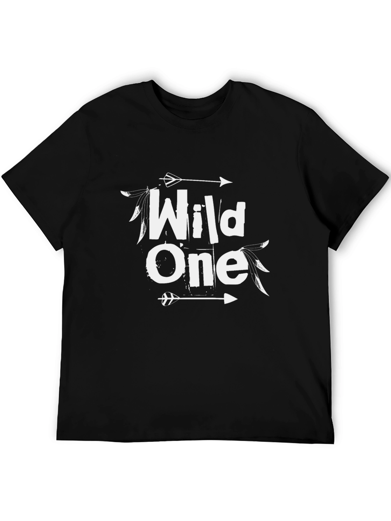 Wild One T-Shirt - Black Graphic Tee