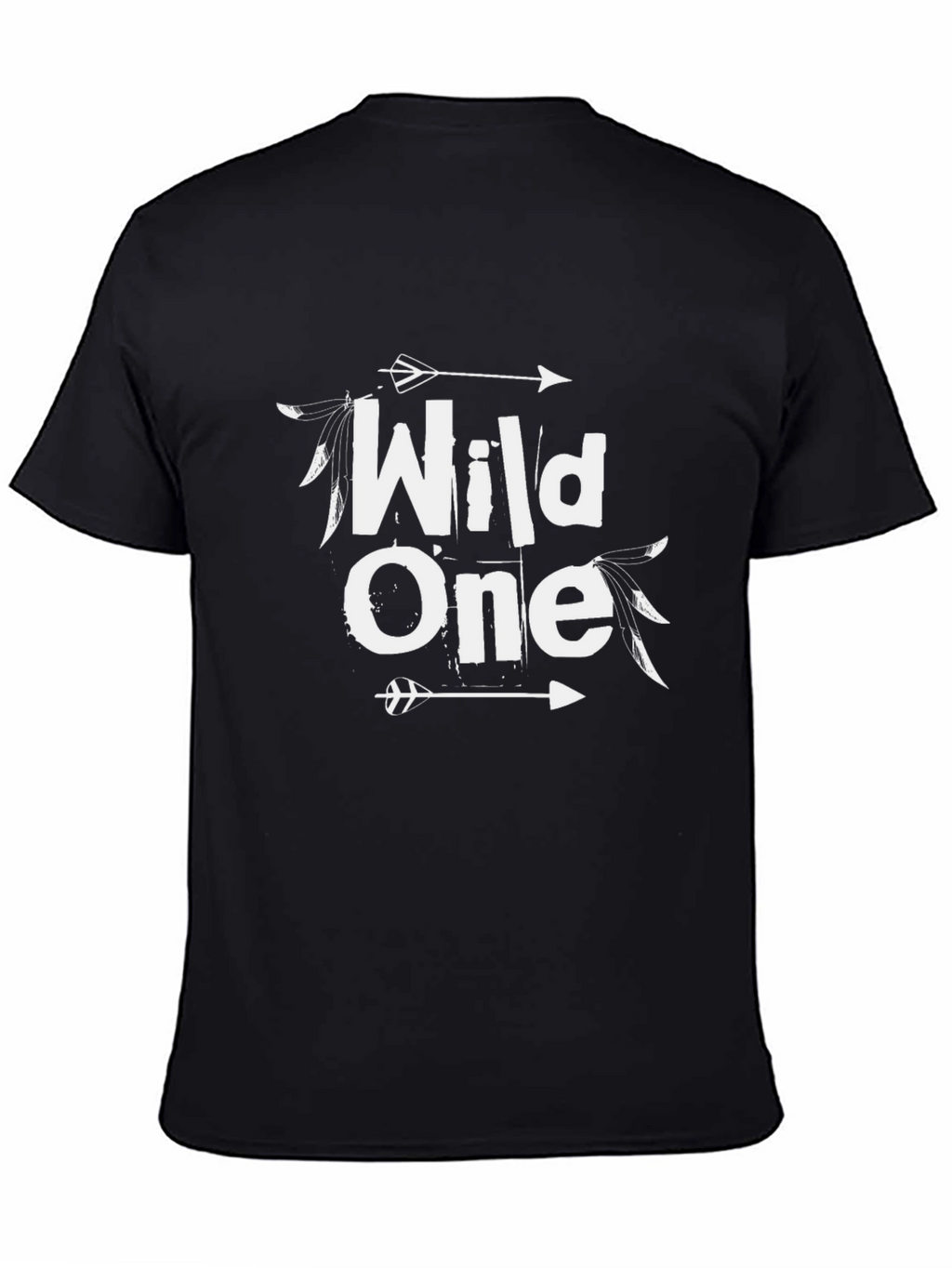 Wild One T-Shirt - Black Graphic Tee