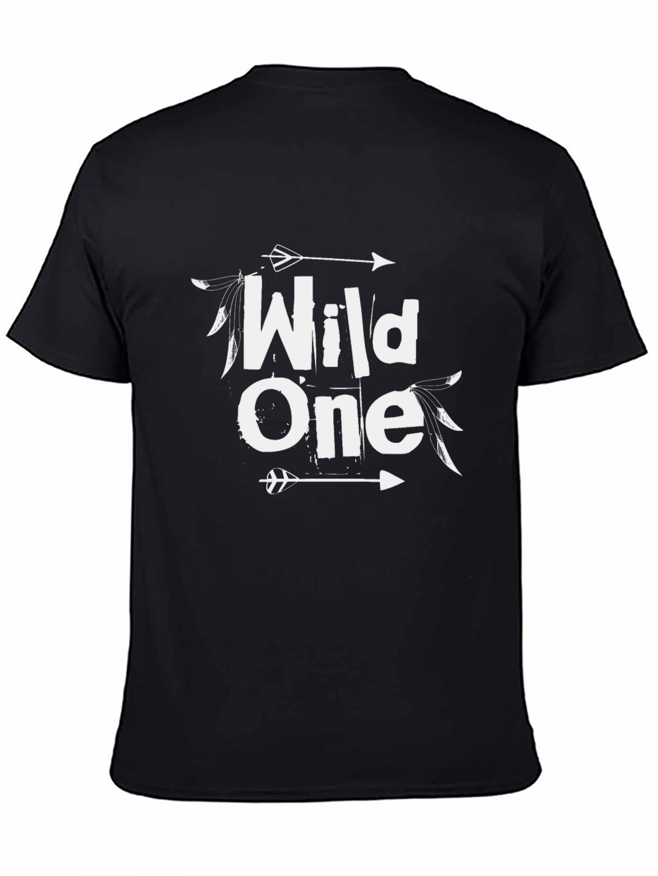 Wild One T-Shirt - Black Graphic Tee