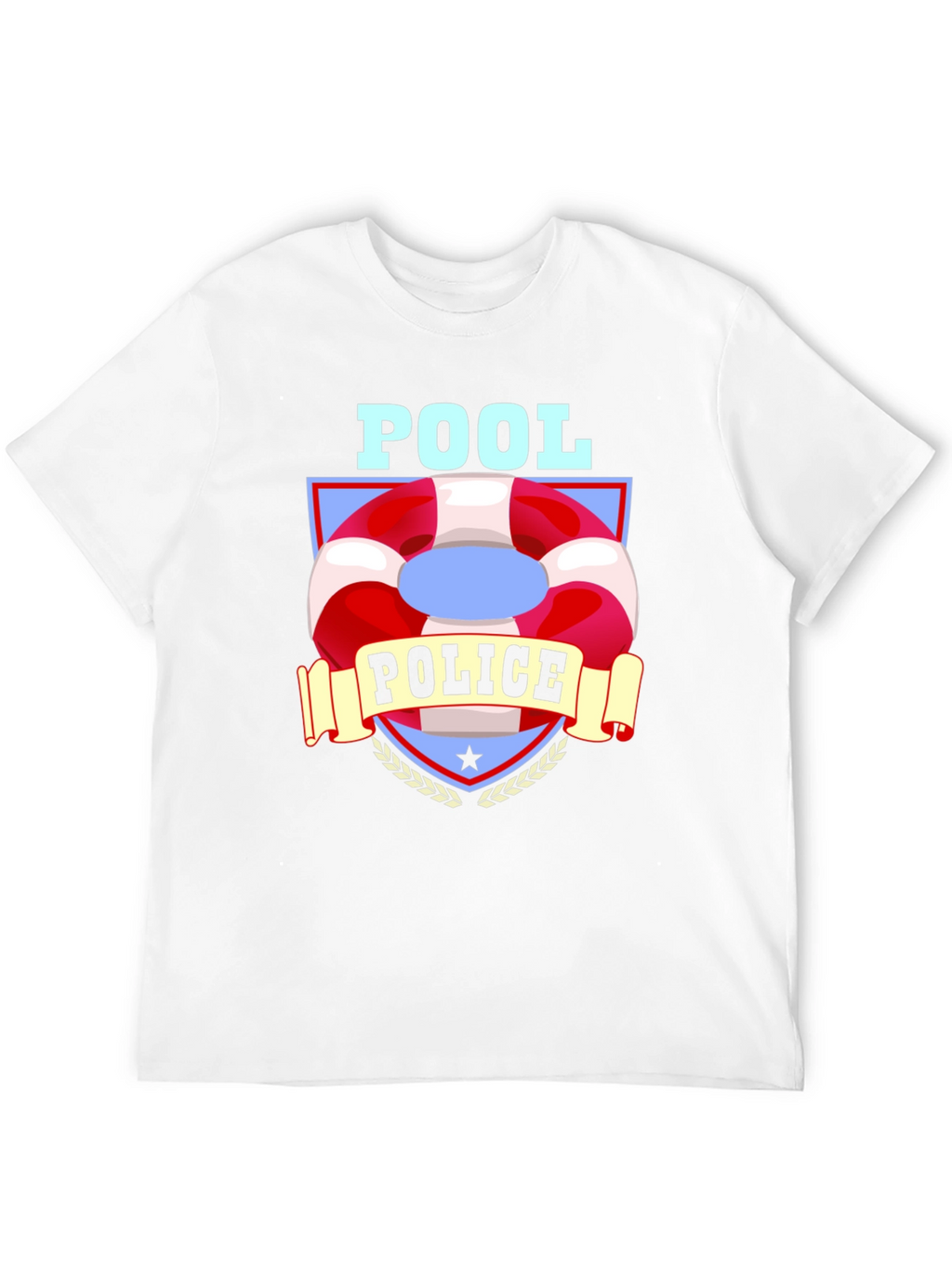 Pool Police T-Shirt - Funny Lifeguard Tee