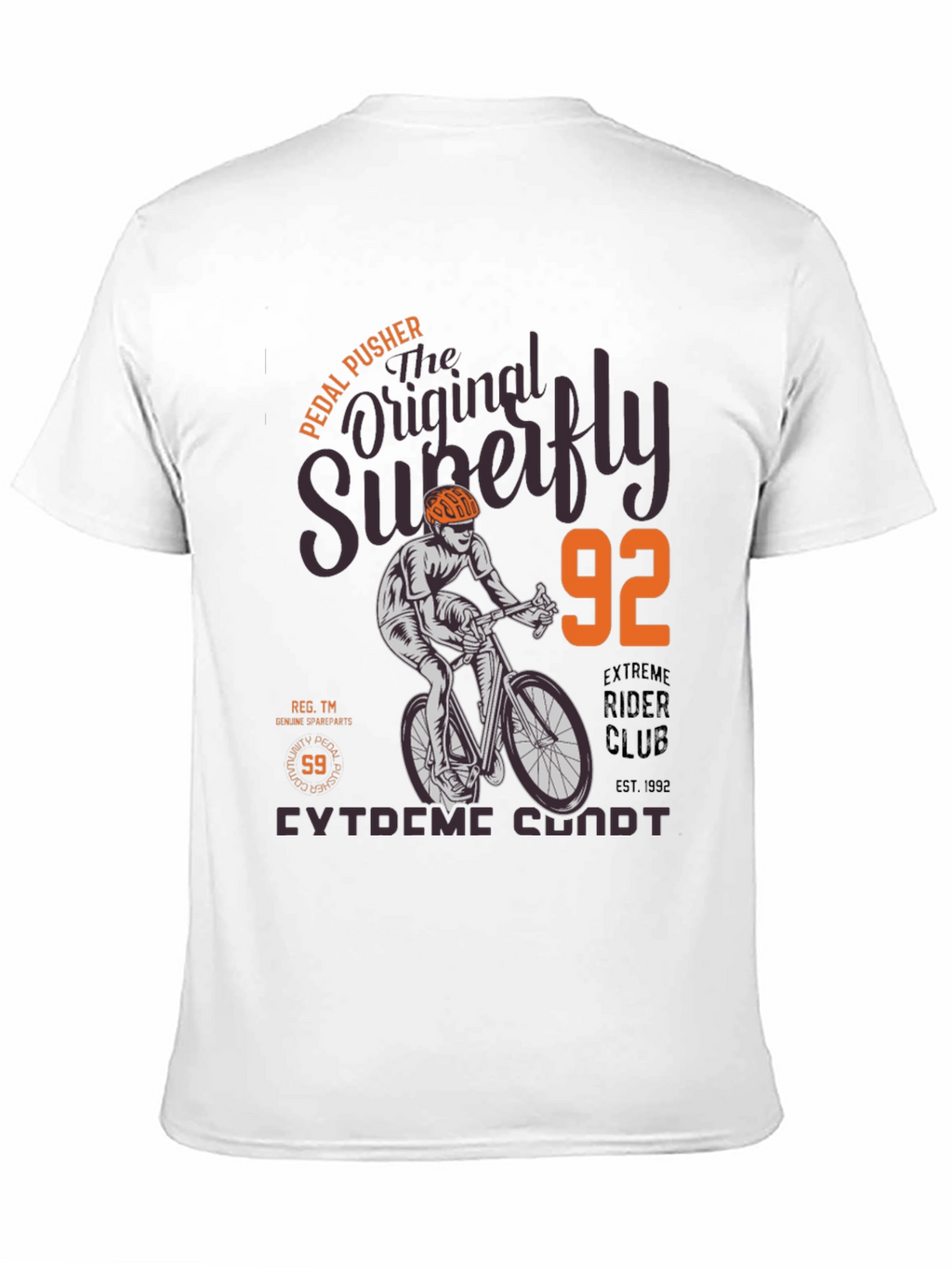 Superfly Cycling T-Shirt - Pedal Pusher