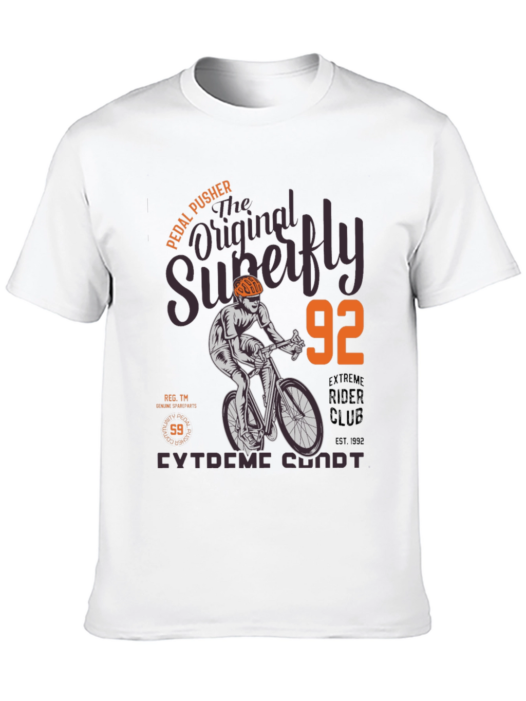 Superfly Cycling T-Shirt - Pedal Pusher
