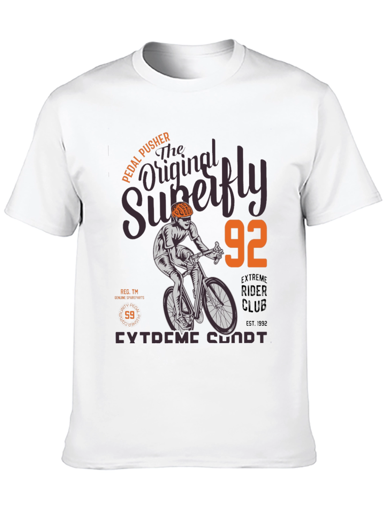 Superfly Cycling T-Shirt - Pedal Pusher