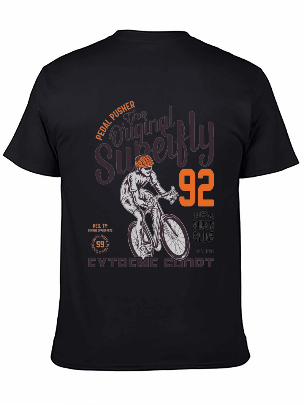 Superfly Cycling T-Shirt - Pedal Pusher