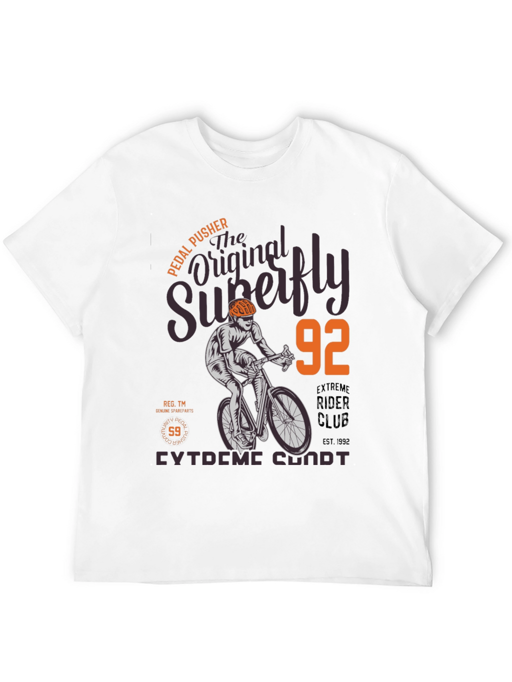 Superfly Cycling T-Shirt - Pedal Pusher