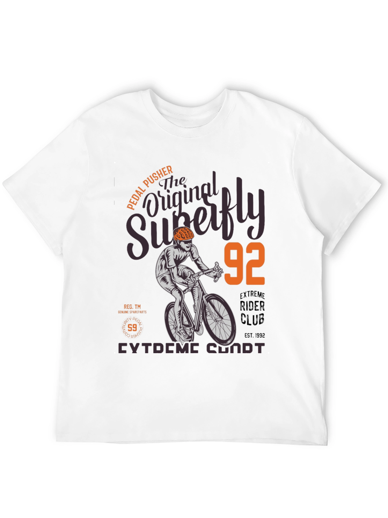Superfly Cycling T-Shirt - Pedal Pusher