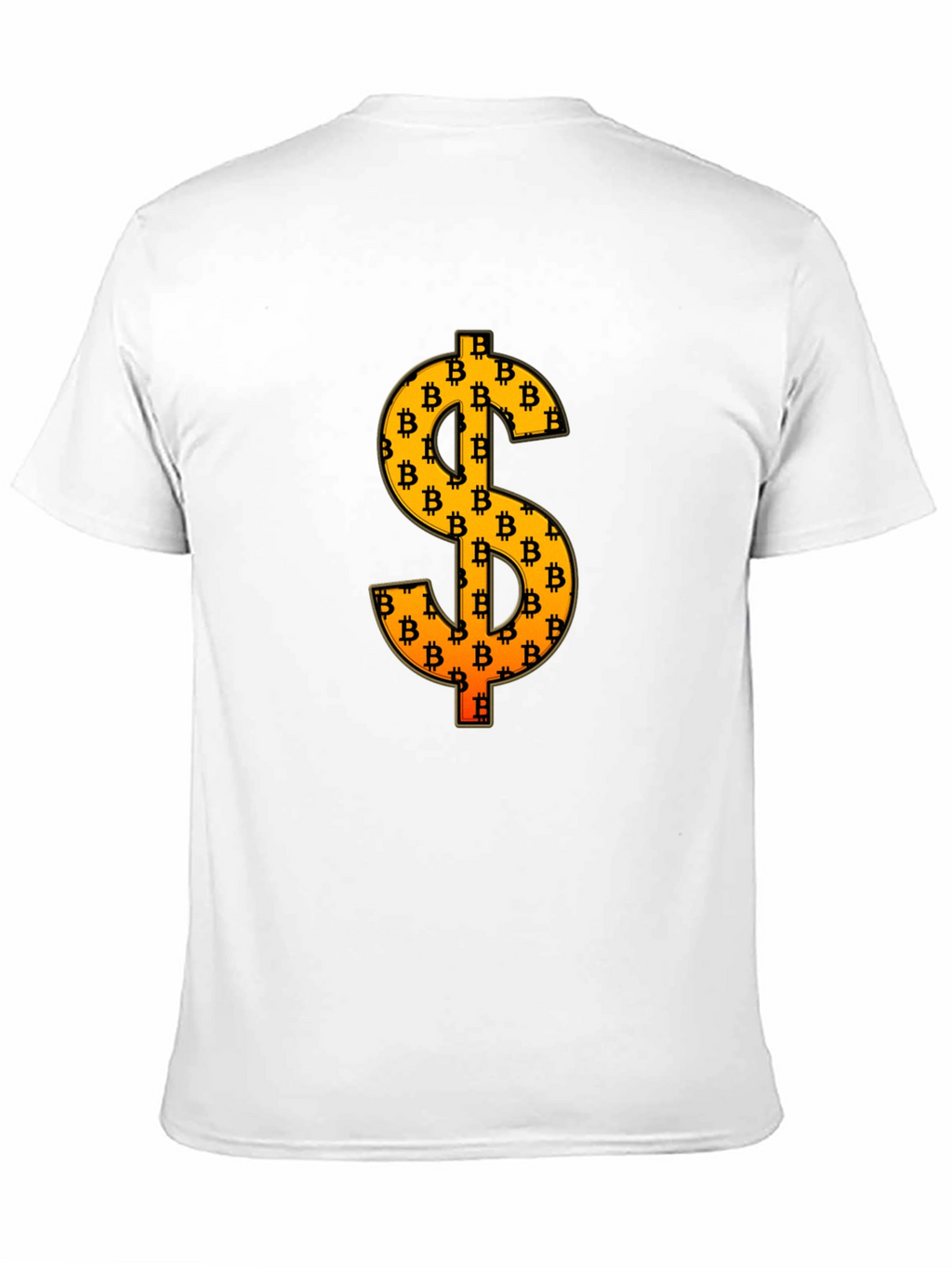 Bitcoin Dollar Sign Graphic T-Shirt - Crypto Currency Tee