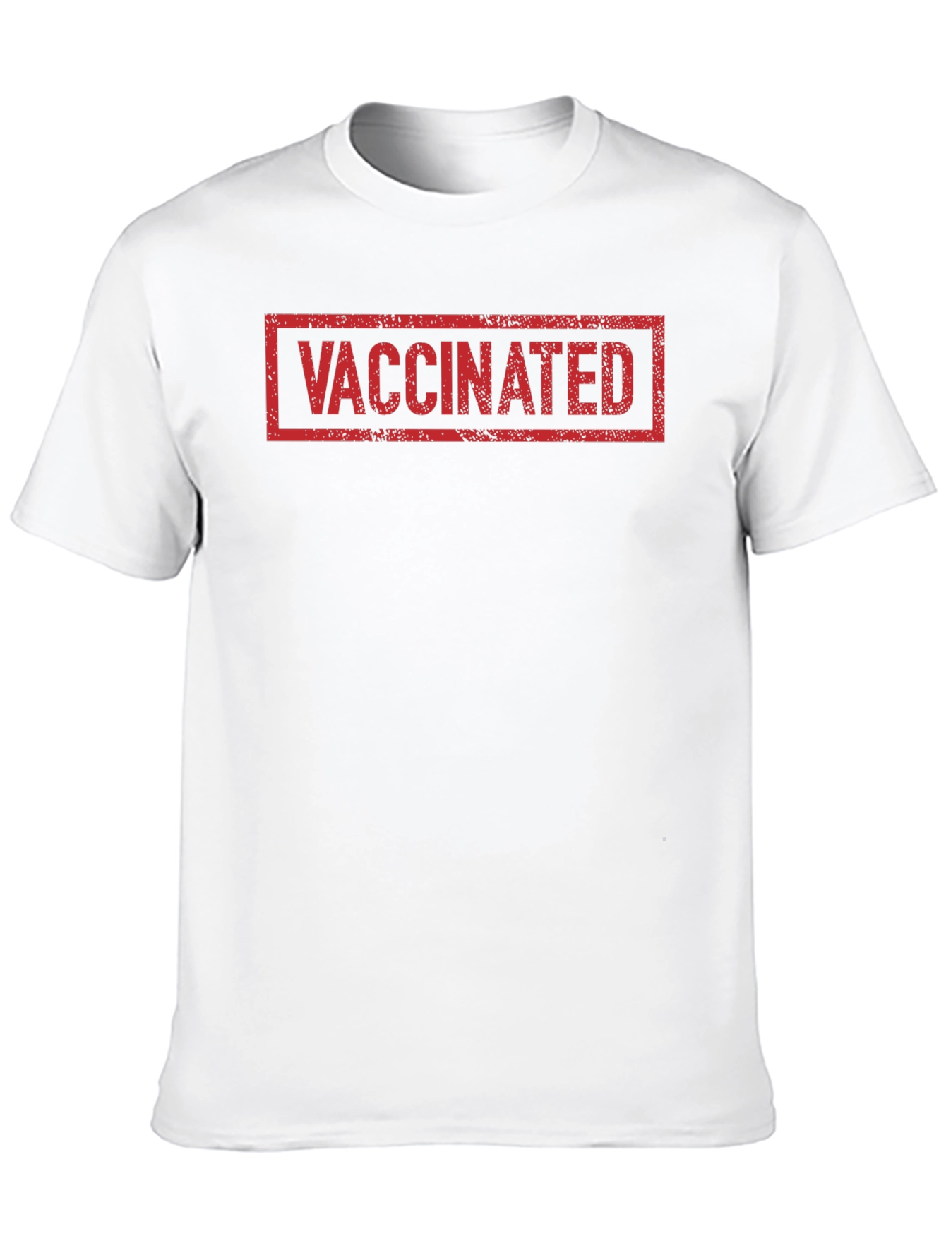 Vaccinated Graphic T-Shirt - Show Your Status!