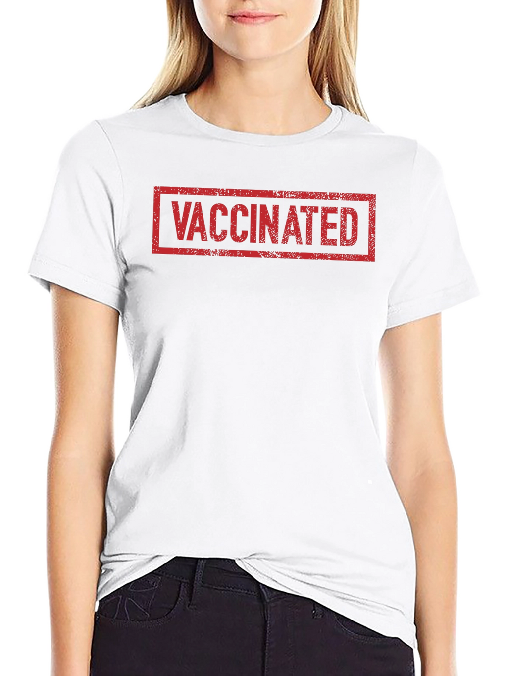 Vaccinated Graphic T-Shirt - Show Your Status!