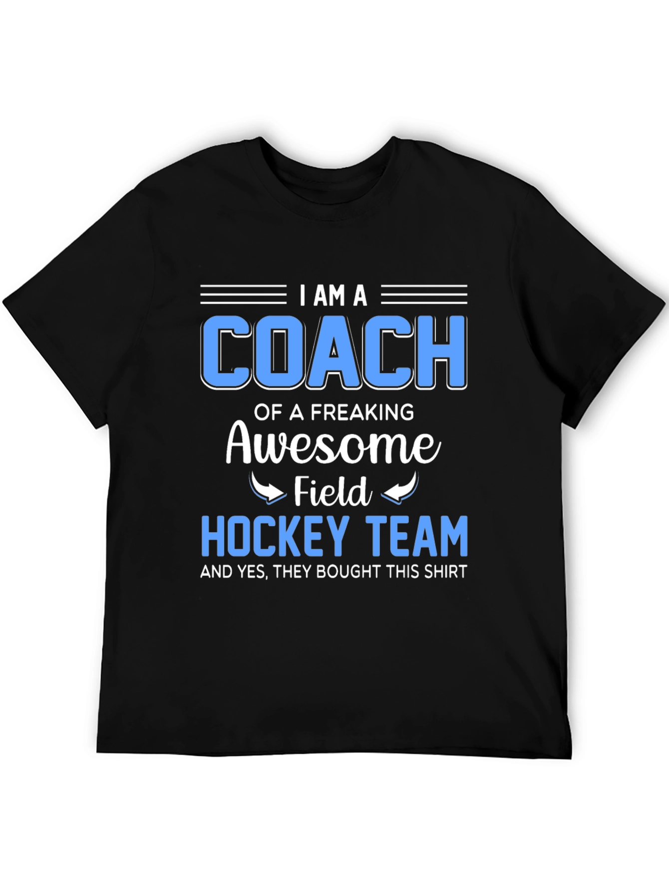 Awesome Field Hockey Coach T-Shirt