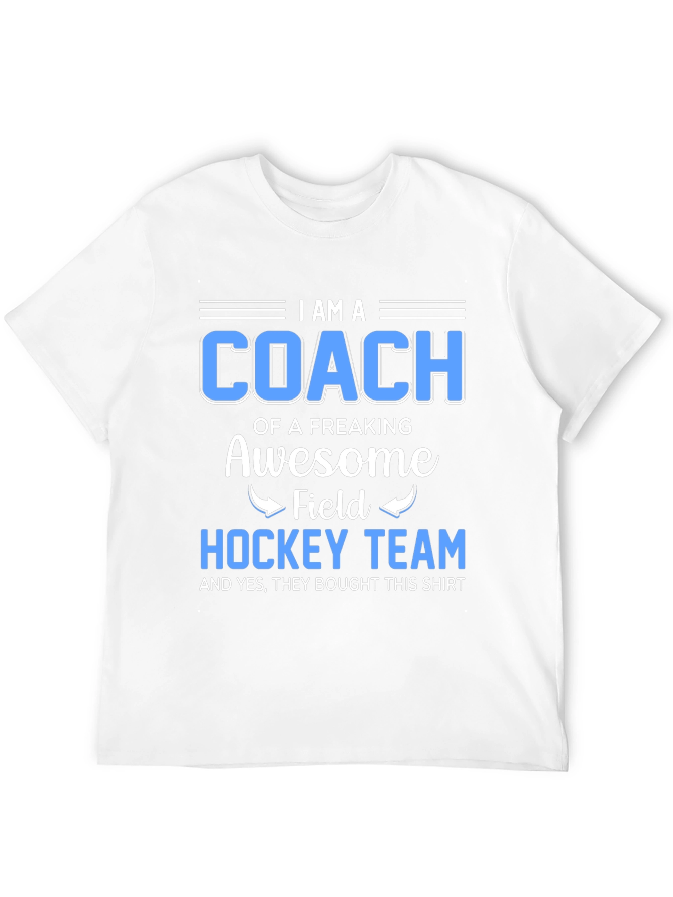 Awesome Field Hockey Coach T-Shirt