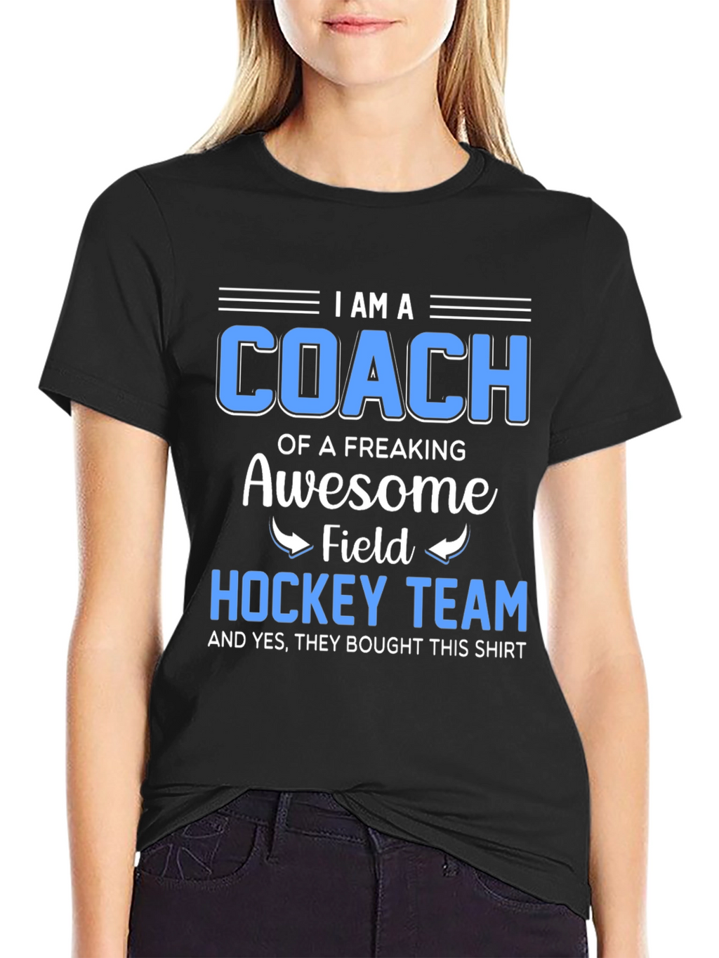 Awesome Field Hockey Coach T-Shirt
