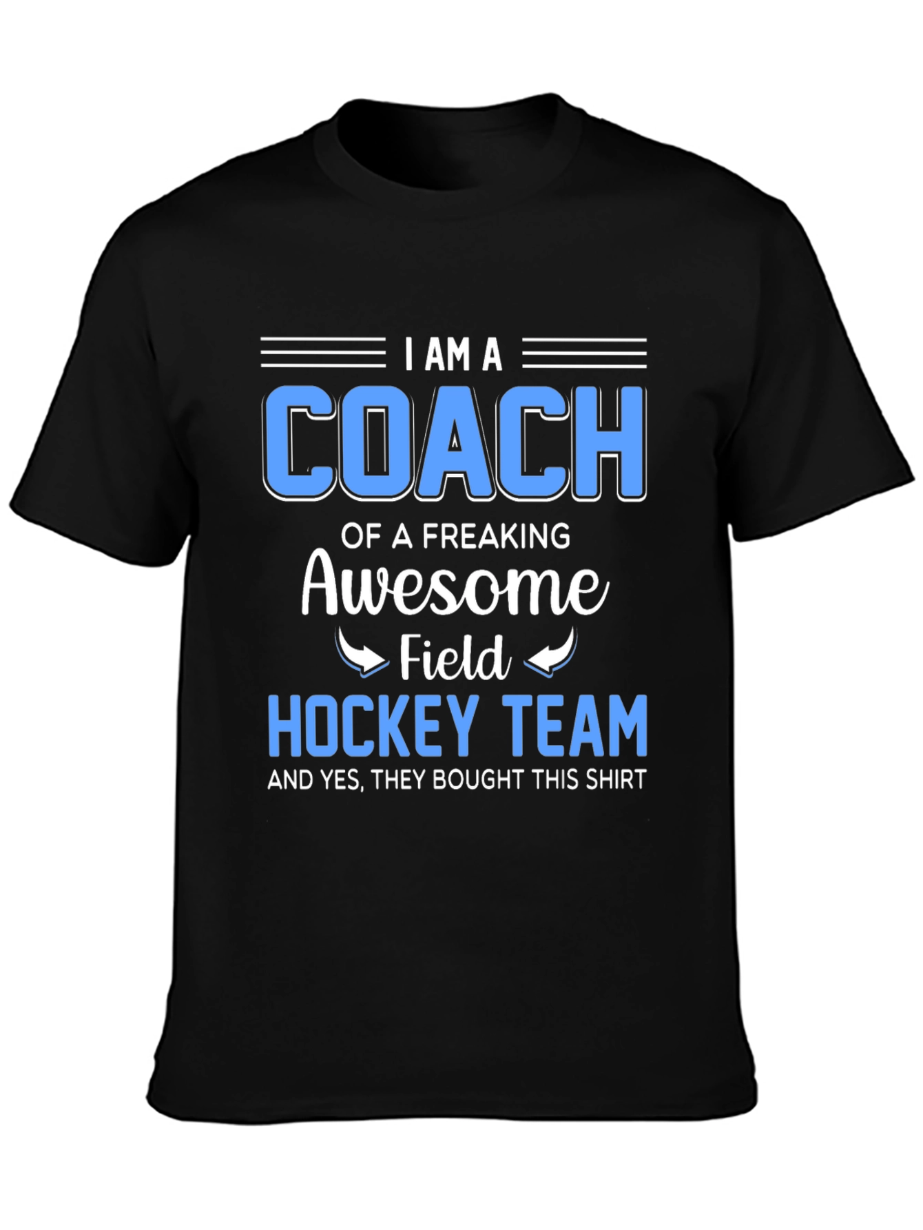 Awesome Field Hockey Coach T-Shirt