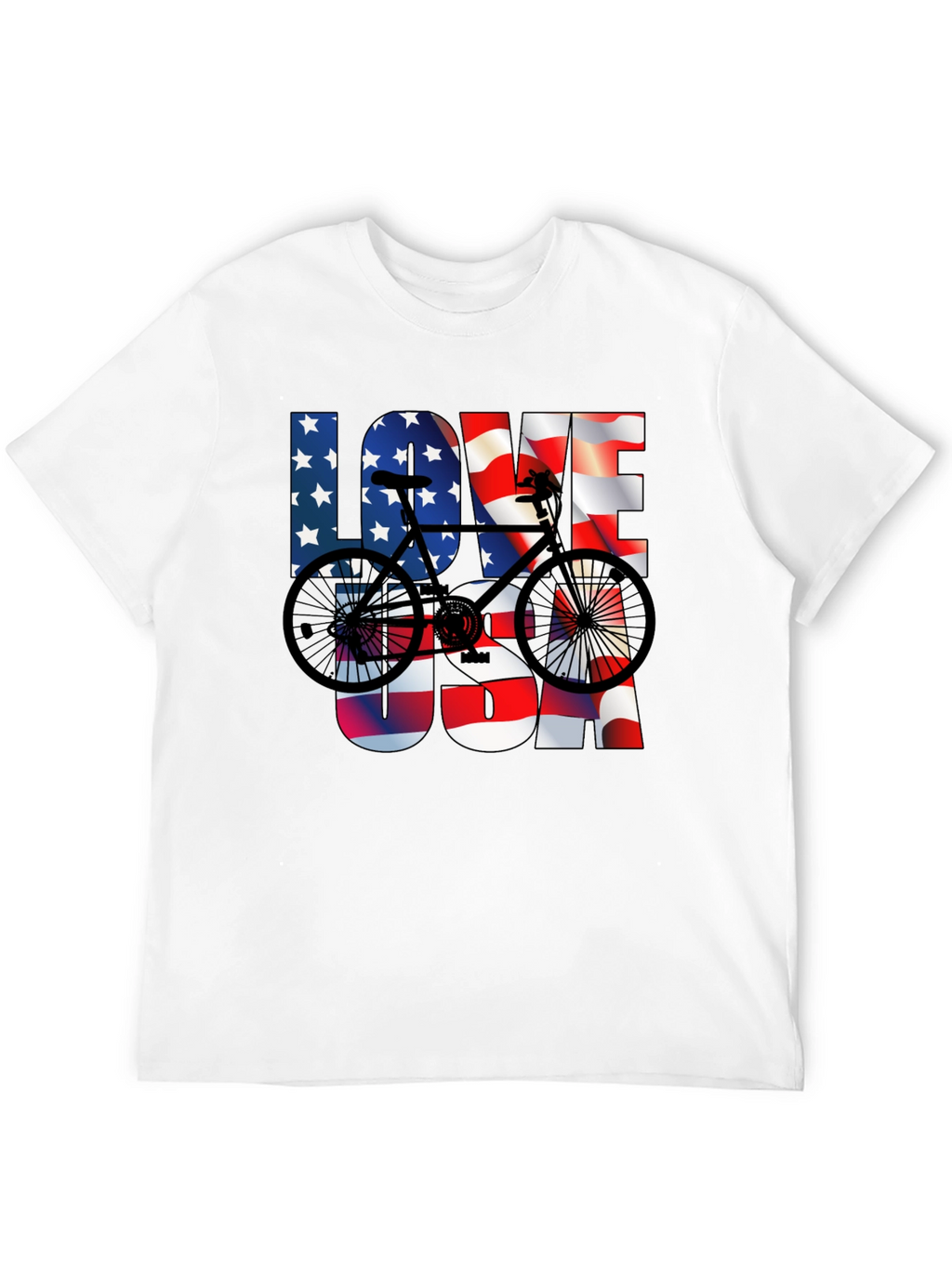 Love USA Bike T-Shirt
