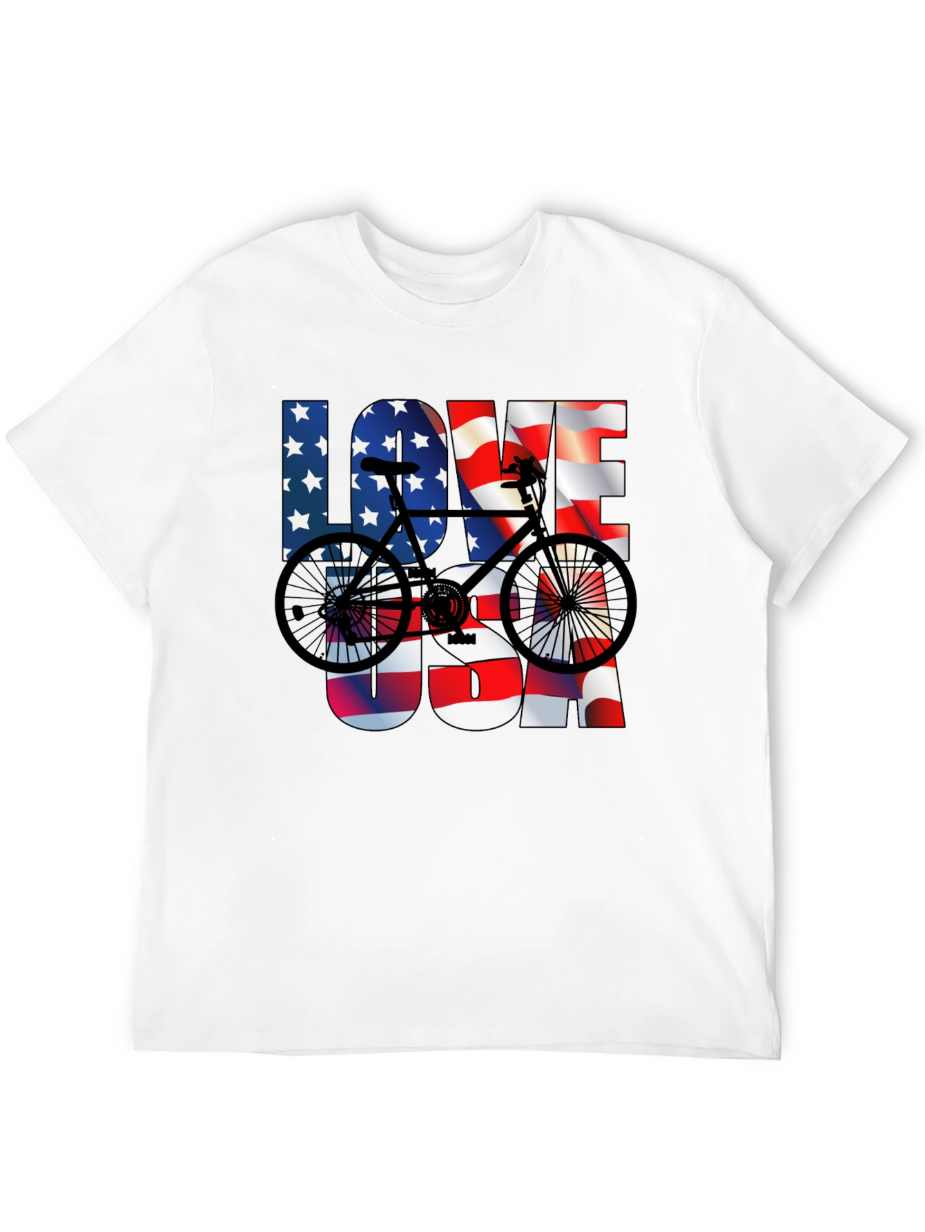 Love USA Bike T-Shirt