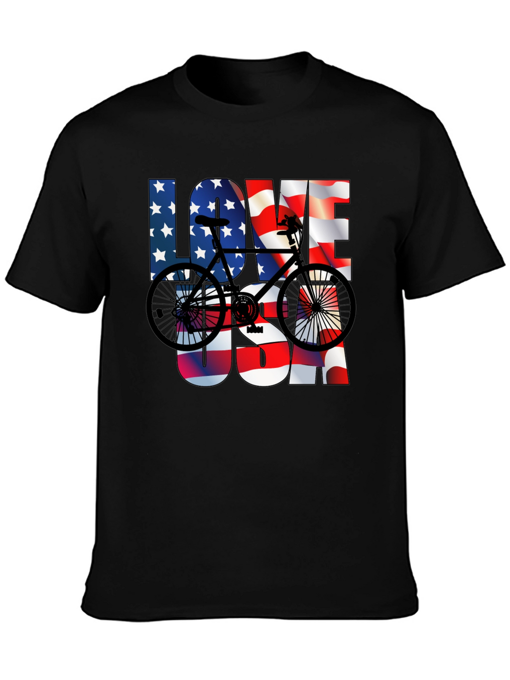 Love USA Bike T-Shirt