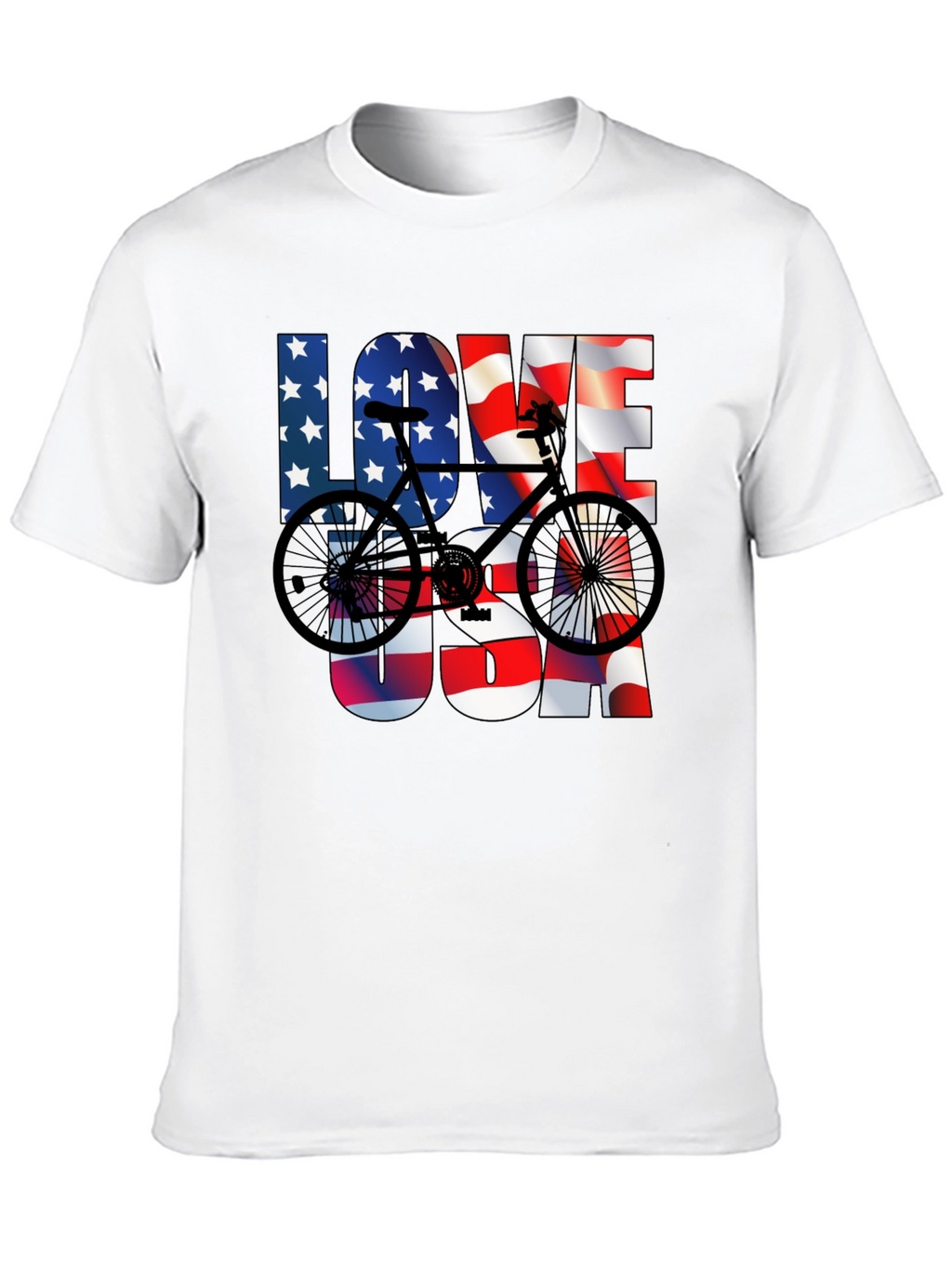 Love USA Bike T-Shirt