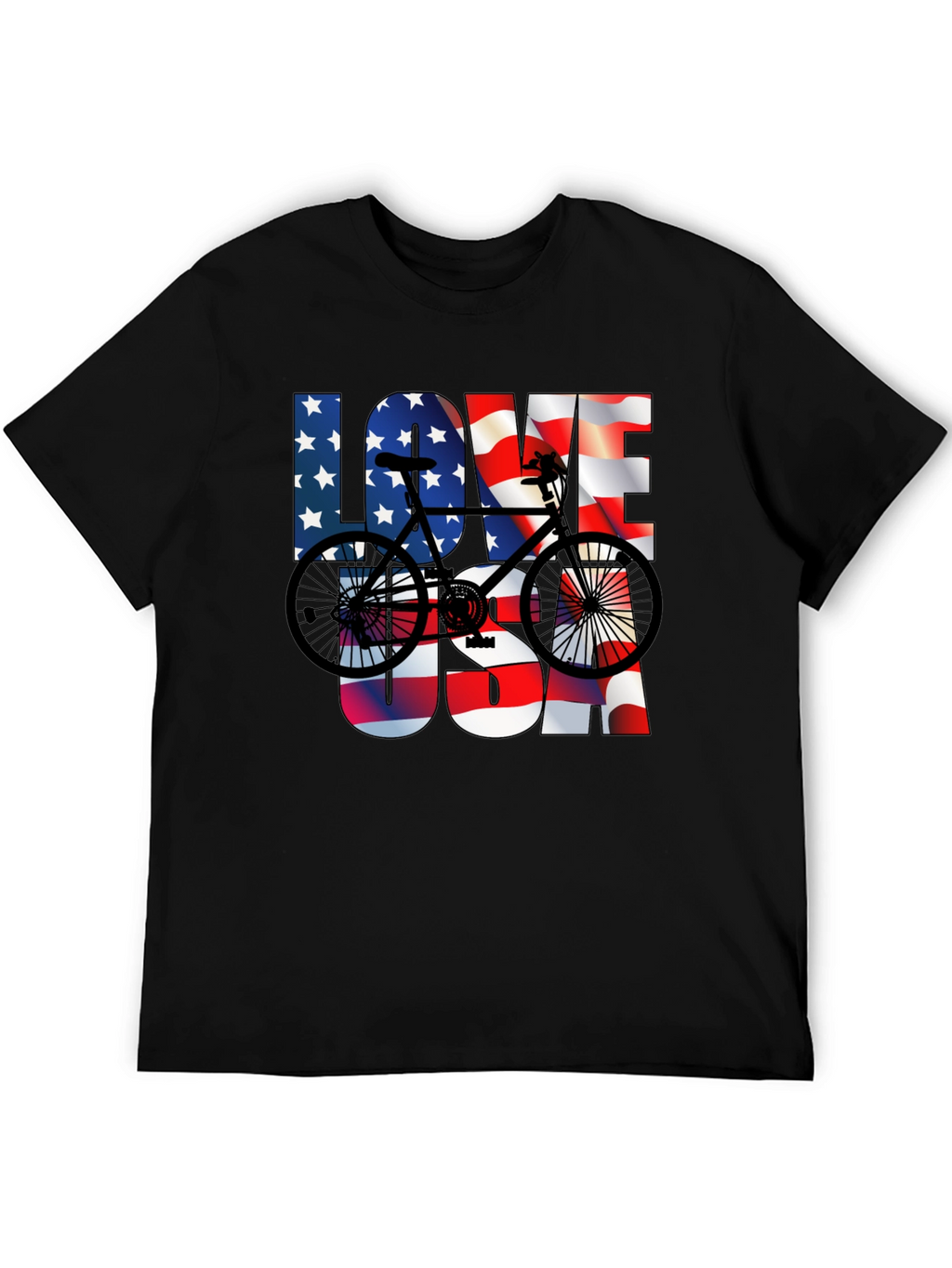 Love USA Bike T-Shirt