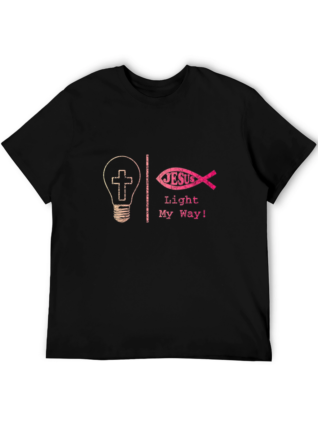 Jesus Light My Way Graphic T-Shirt