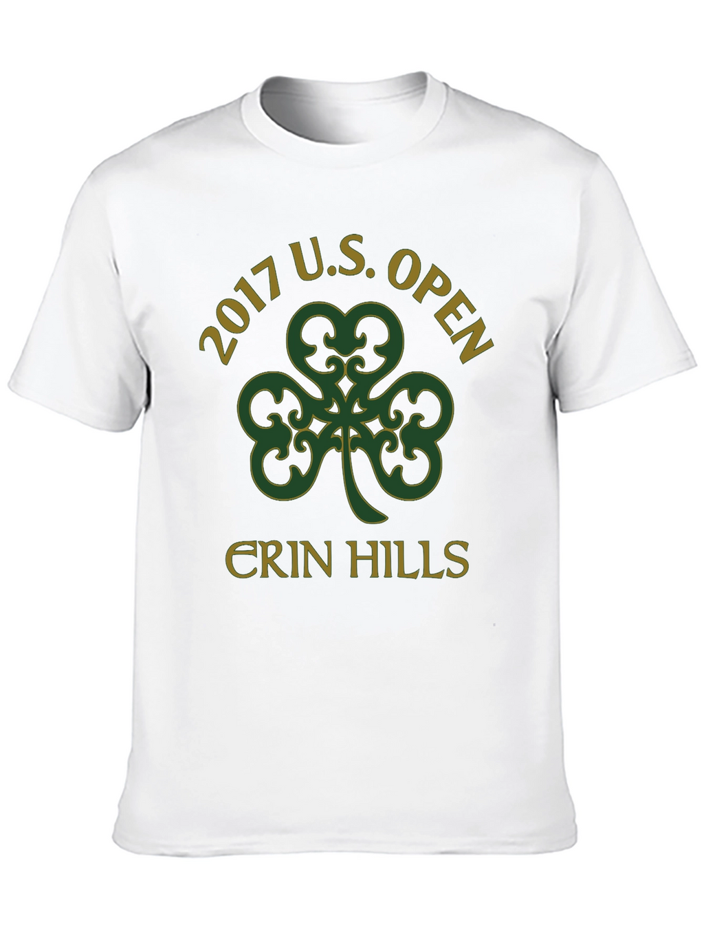 2017 U.S. Open Erin Hills Shamrock T-Shirt
